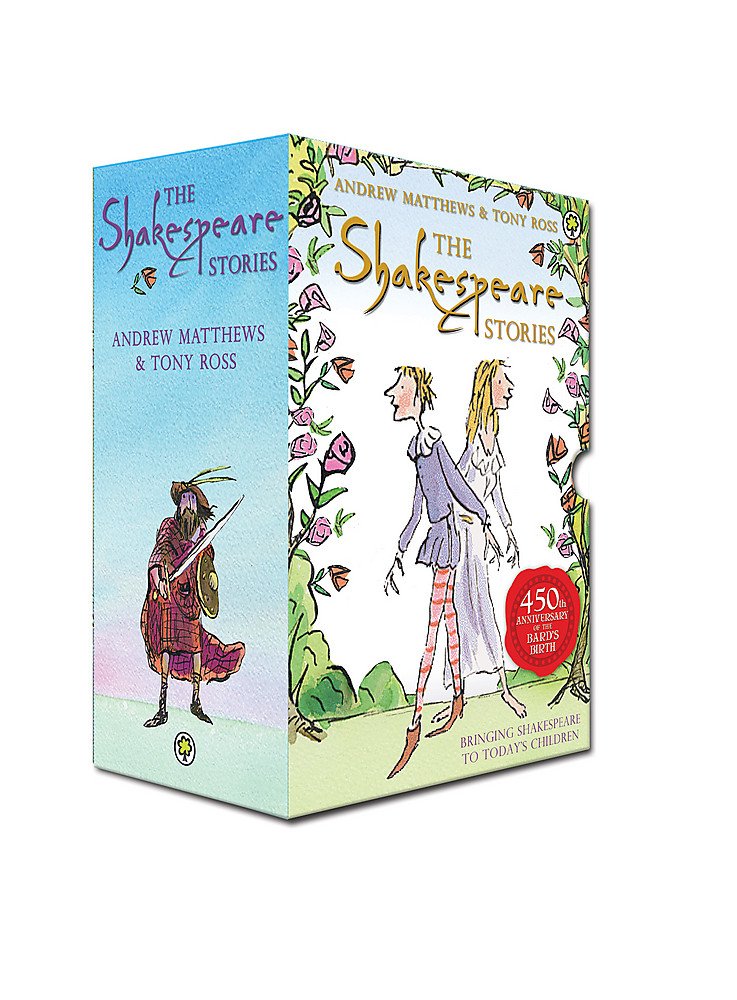 Shakespeare Stories slipcase x 16 titles Novels & Short Stories
