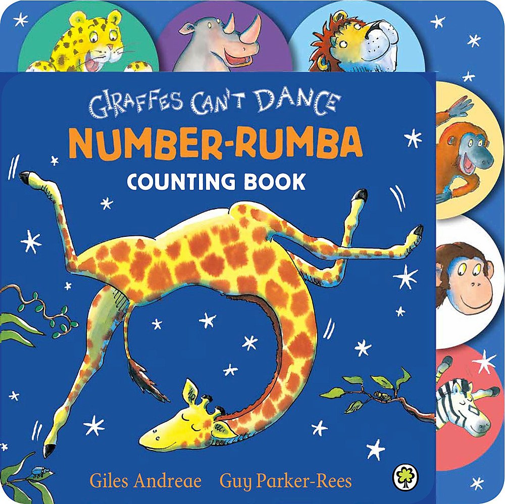 Giraffes Can't Dance Number Rumba Tabbed Board Book Parents & Children