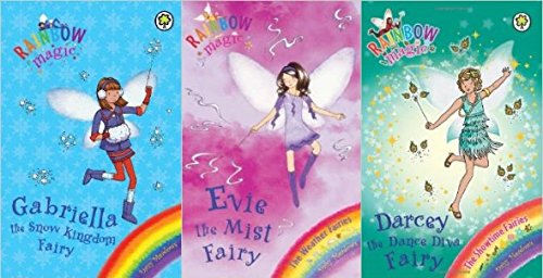 Rainbow Magic Fabulous Fairies Collection Gabriella The Snow Kingdom Fairy, Evi Books