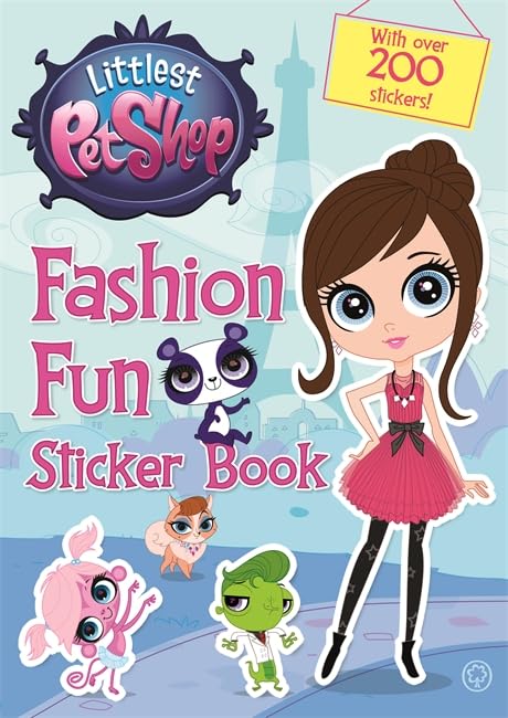Littlest Pet Shop: Fashion Fun Sticker Book Tiptoi & Games