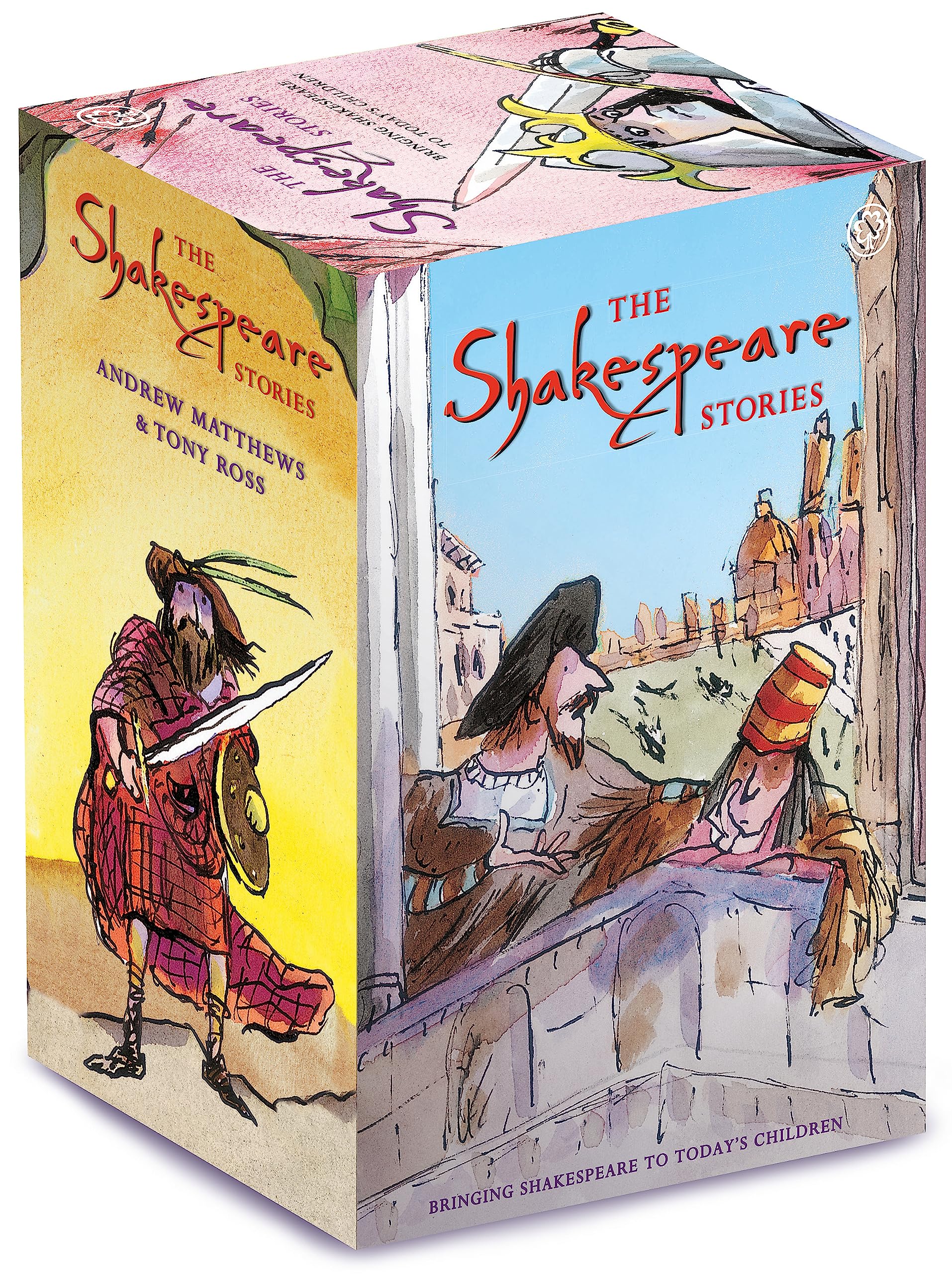 莎士比亚400周年 16册精选儿童套装 英文插图版 Shakespeare Children's Stories 16 Books Set Complete Collection 400 Anniversary Books