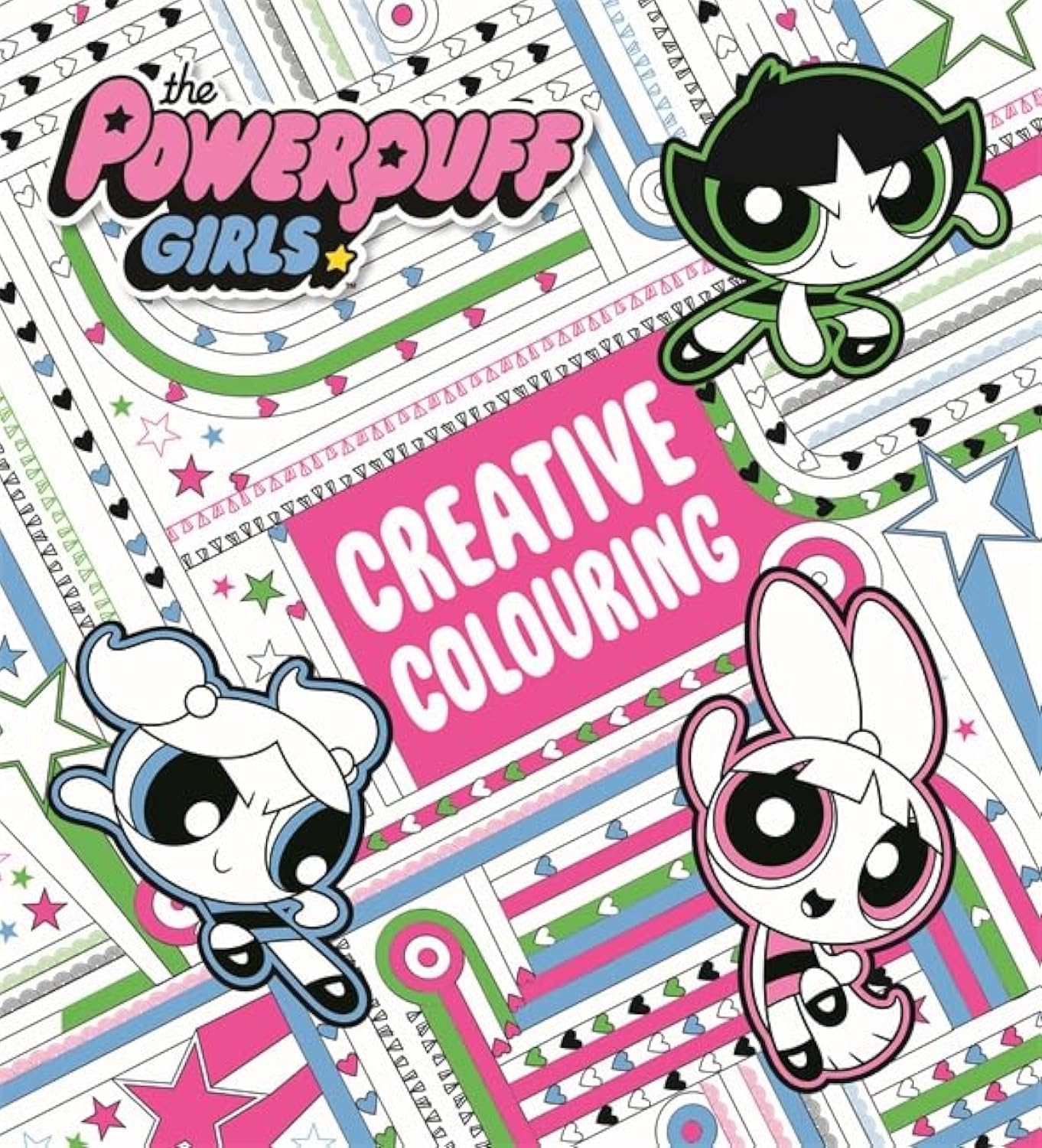 The Powerpuff Girls: The Powerpuff Girls Creative Colouring Humour & Satire