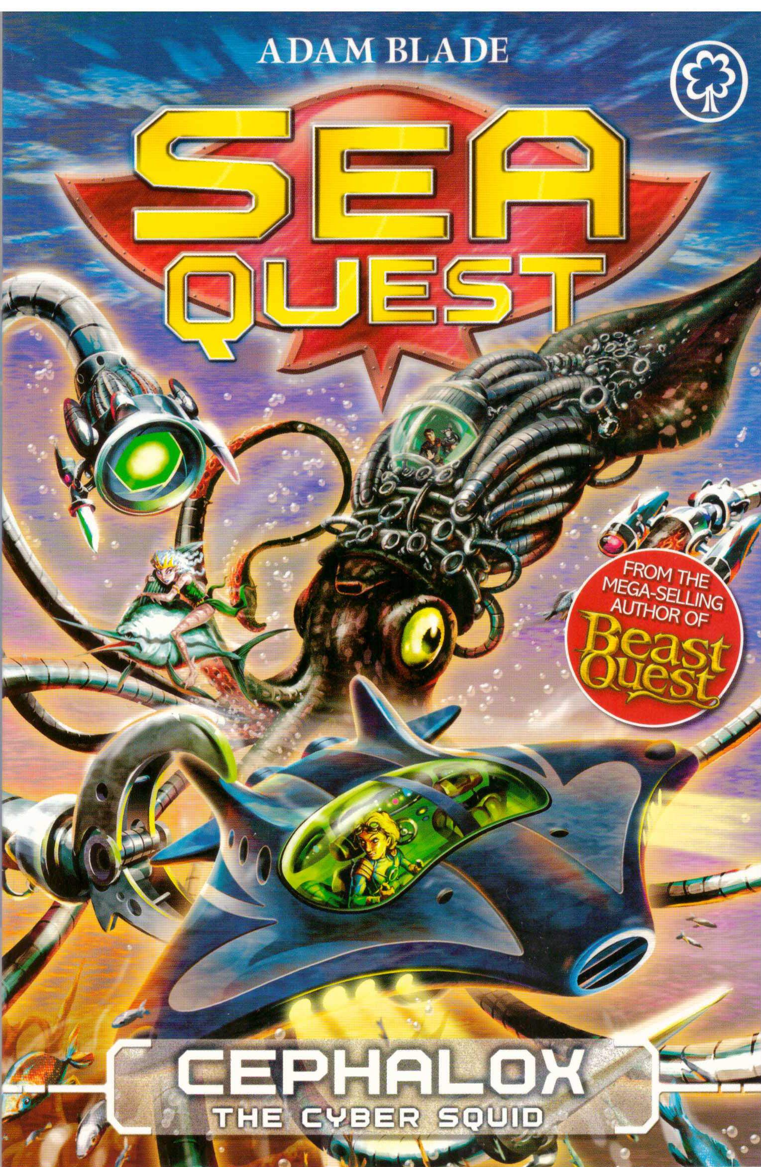 Sea Quest: 1: Cephalox the Cyber Squid by Adam Blade (7-Mar-2013) Paperback Books