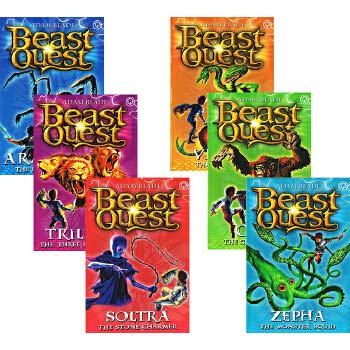 英文原版小说 Blade Beast Quest 2 系列6册盒装 野兽任务 幻魔冒险小说 桥梁章节书 青少年课外读物 Books