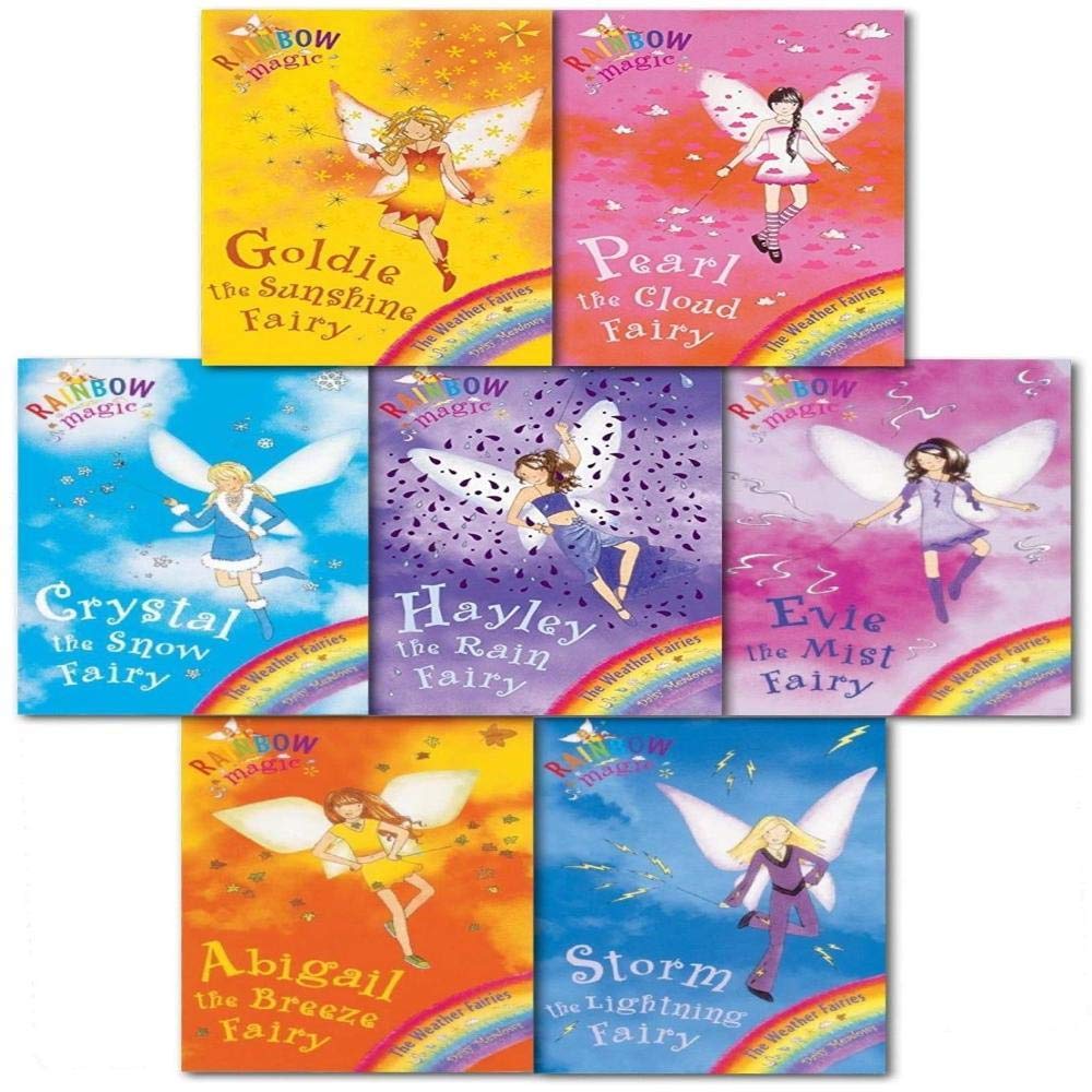 Rainbow Magic Series 2 Weather Fairies Collection 7 Books Box Set (Books 8-14) Fairy Tales & Legends