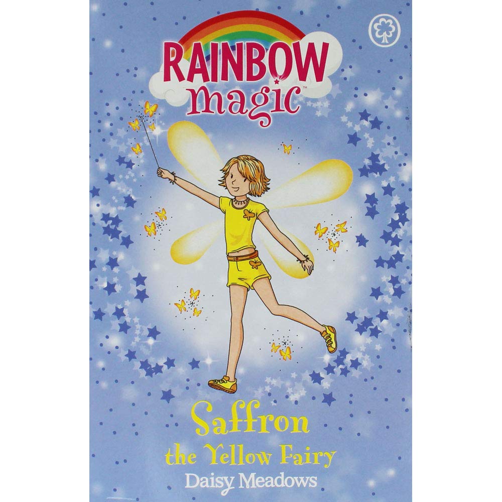 RAINBOW MAGIC "SAFFRON" The Yellow Fairy - Rainbow Fairies, Book 3 Books