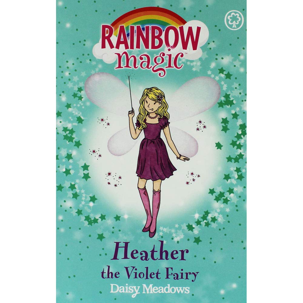 RAINBOW MAGIC "HEATHER" The Violet Fairy - Rainbow Fairies, Book 7 Books