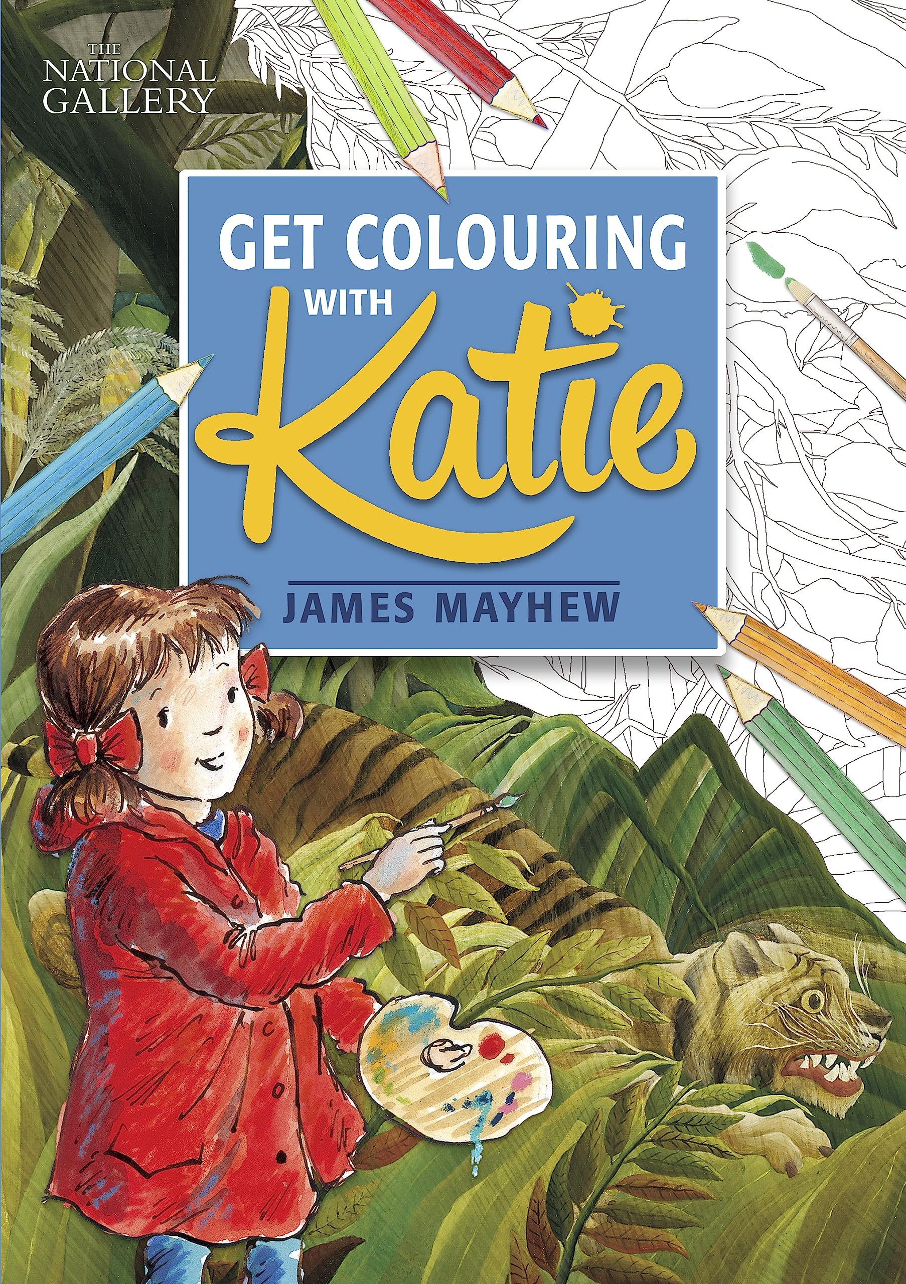 The National Gallery Get Colouring with Katie: A National Gallery Book Non-fiction