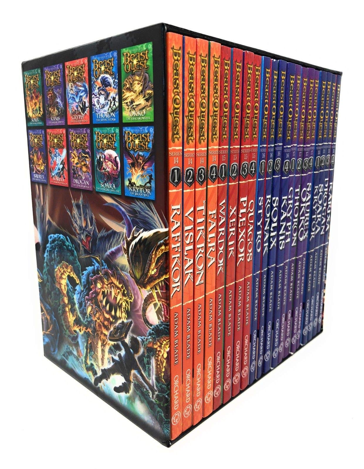 Beast Quest: Heroes and Battles (Series 14-18) Collection - 20 Books Books