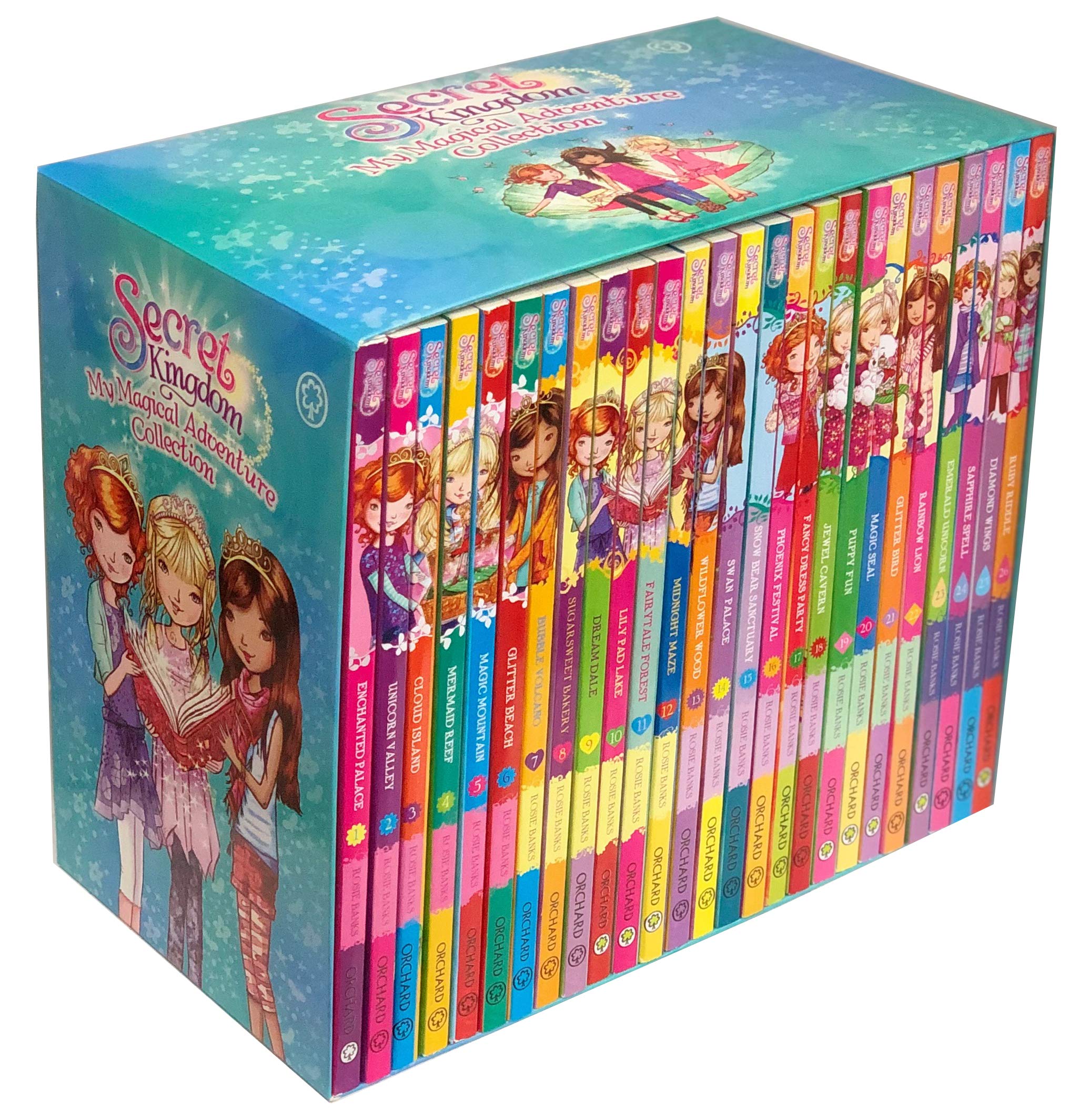 Secret Kingdom My Magical Adventure Collection 26 Books Limited Edition Box Set by Rosie Banks (Series 1-5) Novels & Short Stories
