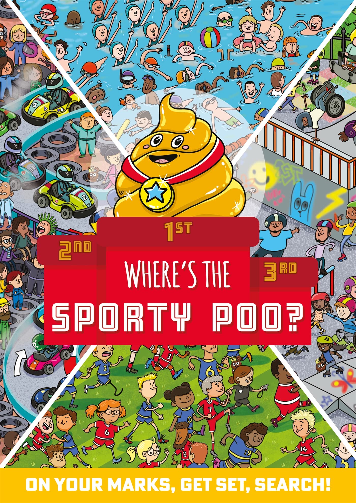 Where's the Sporty Poo?: On your marks, get set, search! (Where's the Poo...?) Leisure & Fun