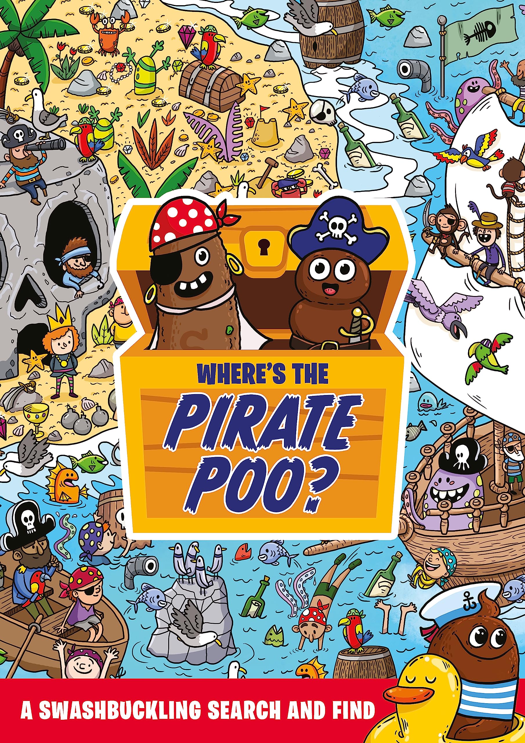 Where's the Pirate Poo?: A Swashbuckling Search and Find (Where's the Poo...?) Novels & Short Stories
