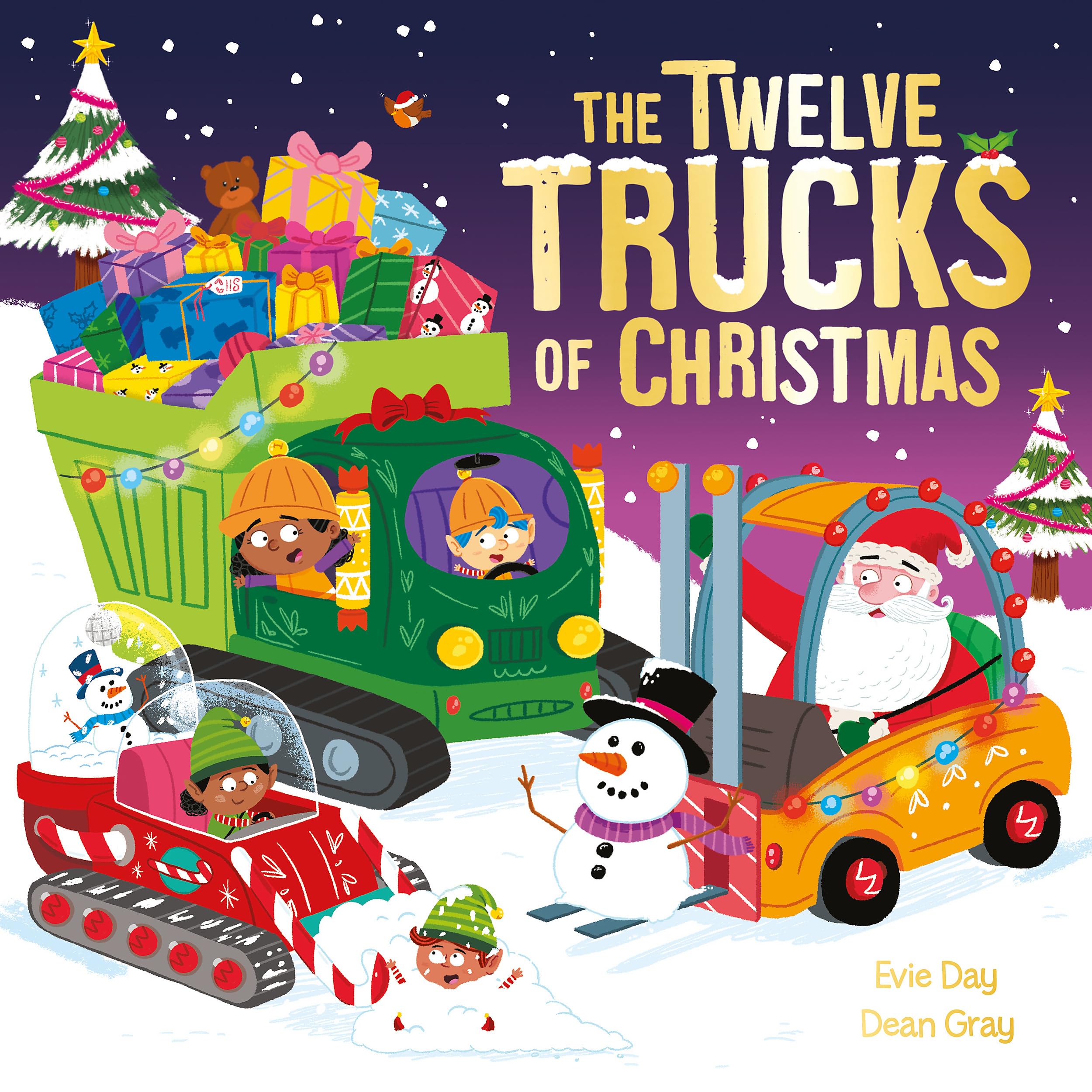 The Twelve Trucks of Christmas: A vehicle-filled singalong festive gift book