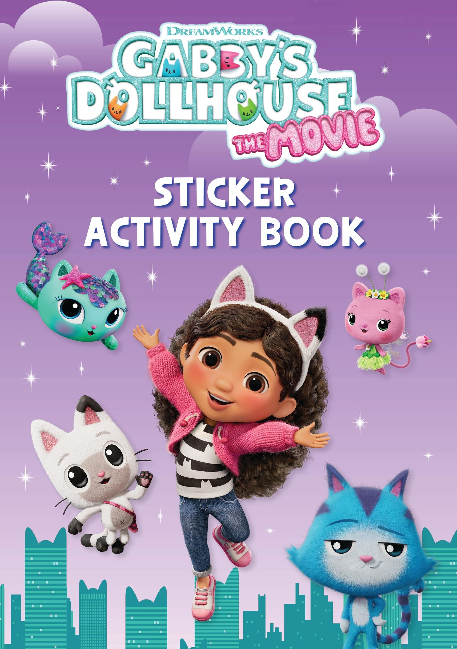 The Movie Sticker Activity Book: Official Movie Tie-In (DreamWorks Gabby's Dollhouse) Non-fiction