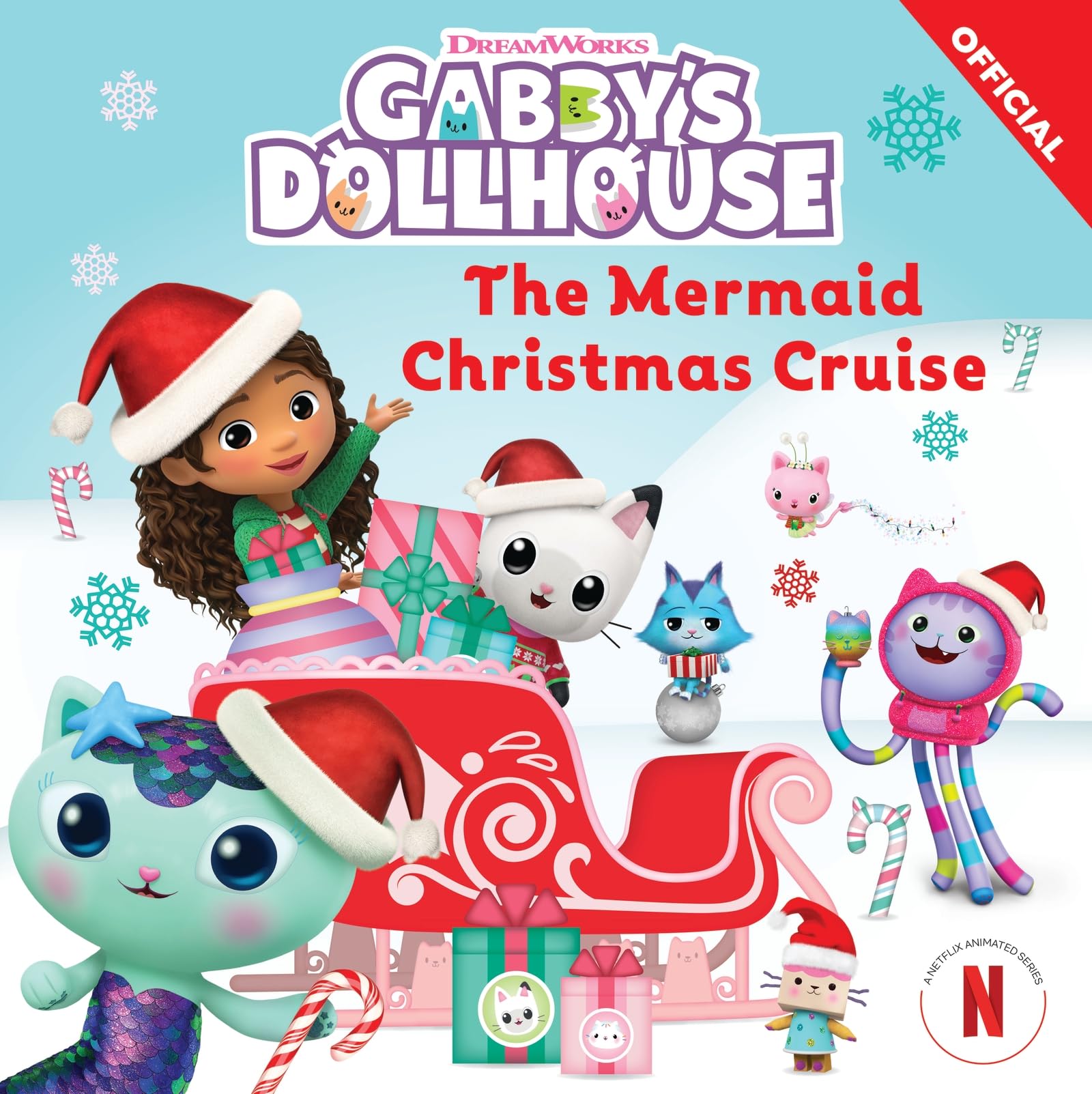 The Mermaid Christmas Cruise (DreamWorks Gabby's Dollhouse) Non-fiction