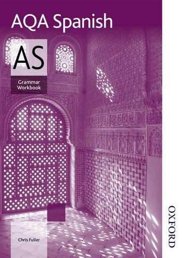 AQA AS Spanish Grammar Foreign Languages ​​& Dictionaries