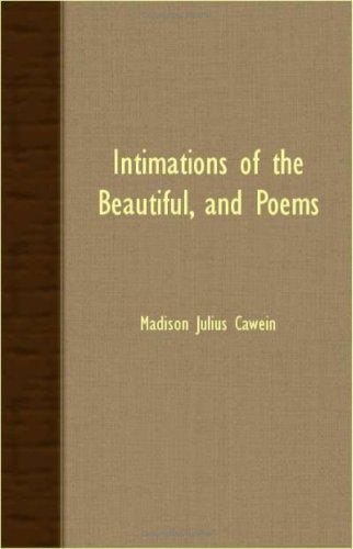 Intimations Of The Beautiful, And Poems Poetry