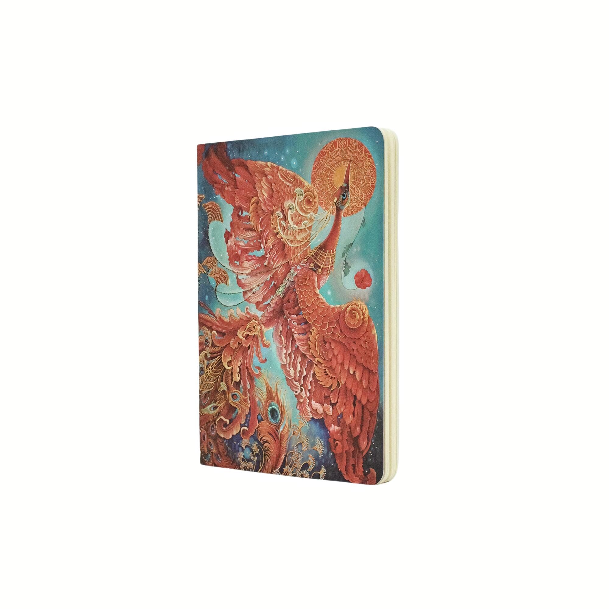 Firebird (Birds of Happiness) A5 Dot-Grid Cahier (Bird of Happiness) Partnership & Love