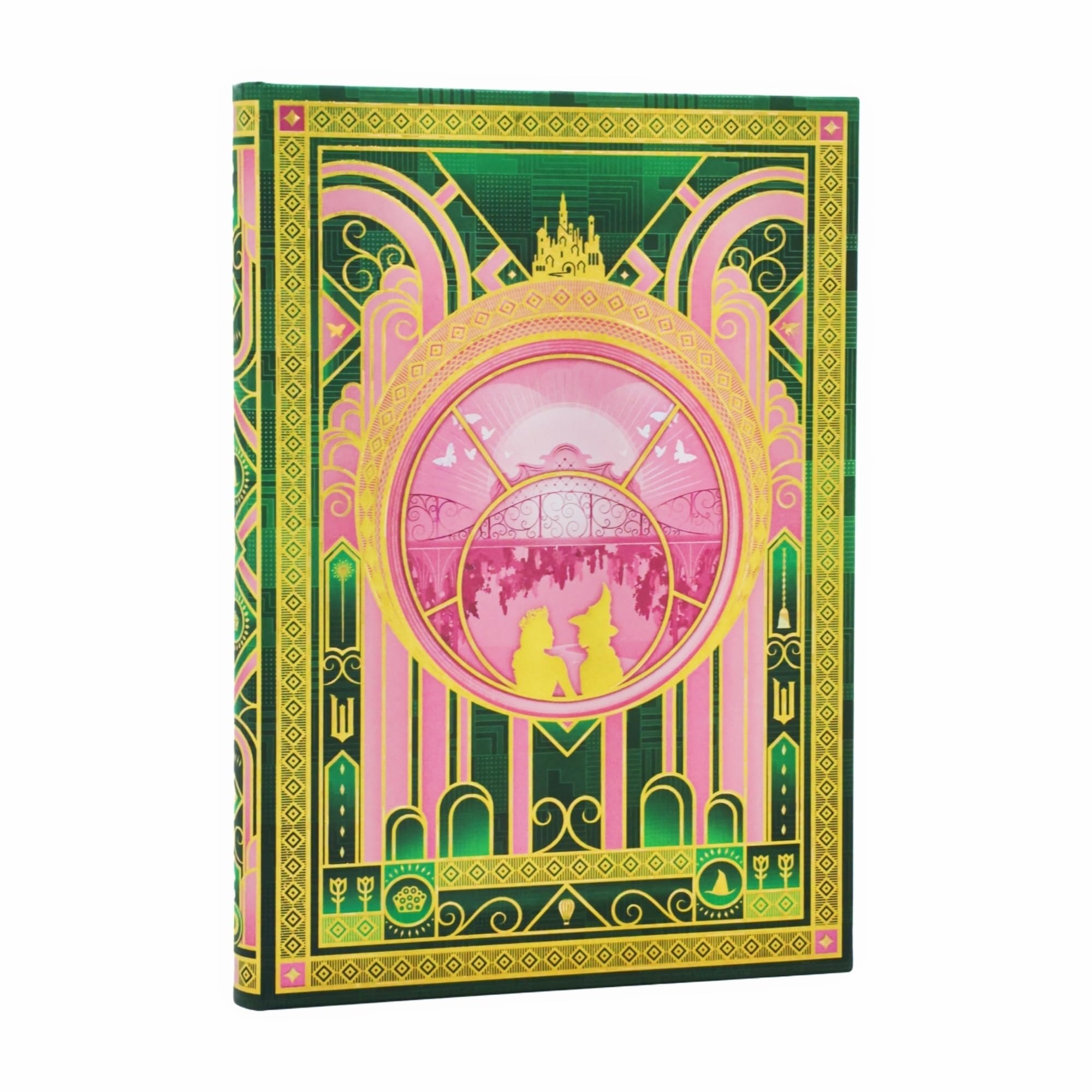The Magic of Wicked (Wicked Collection) Midi Lined Hardcover Journal (Elastic Band Closure) Partnership & Love