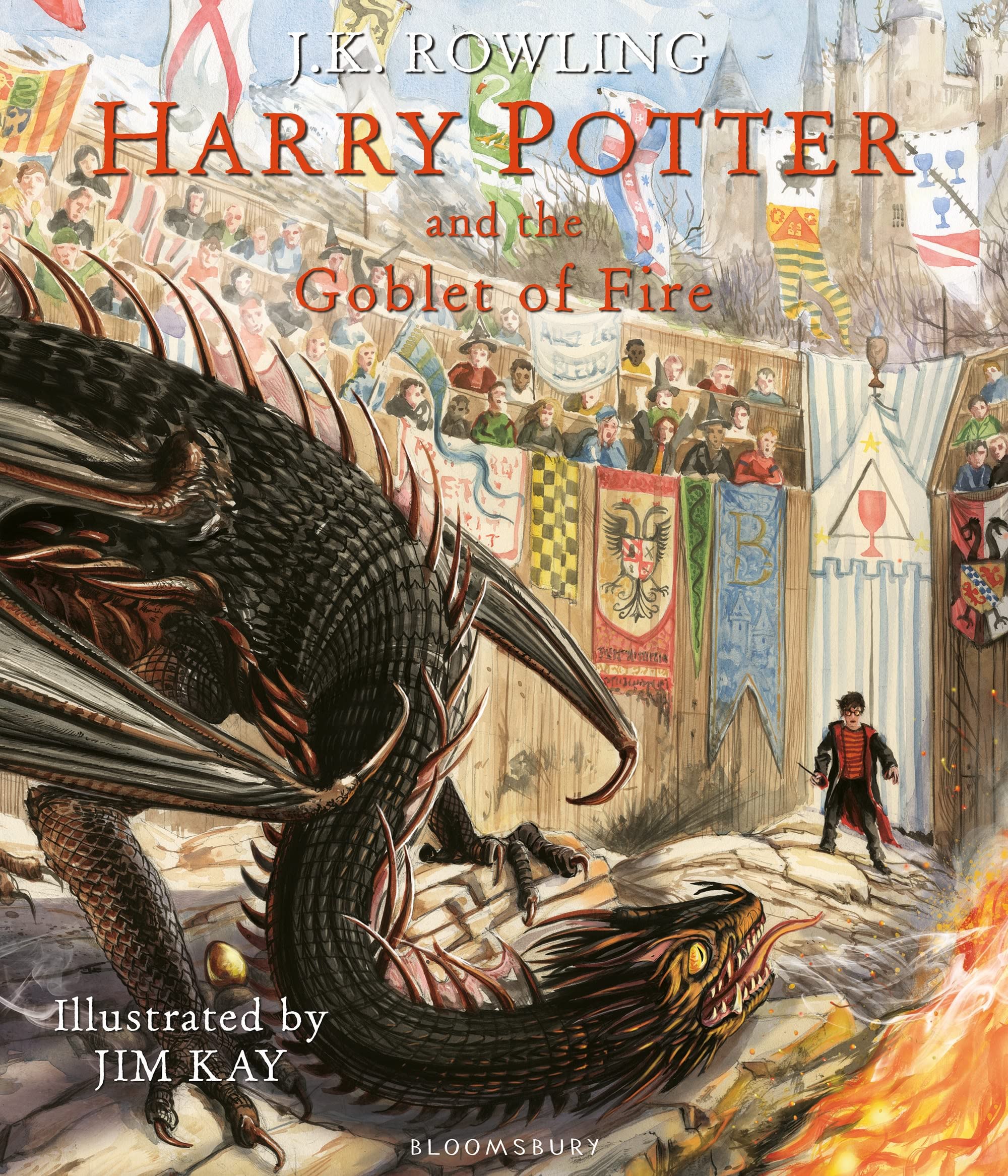 Harry Potter and the Goblet of Fire School books