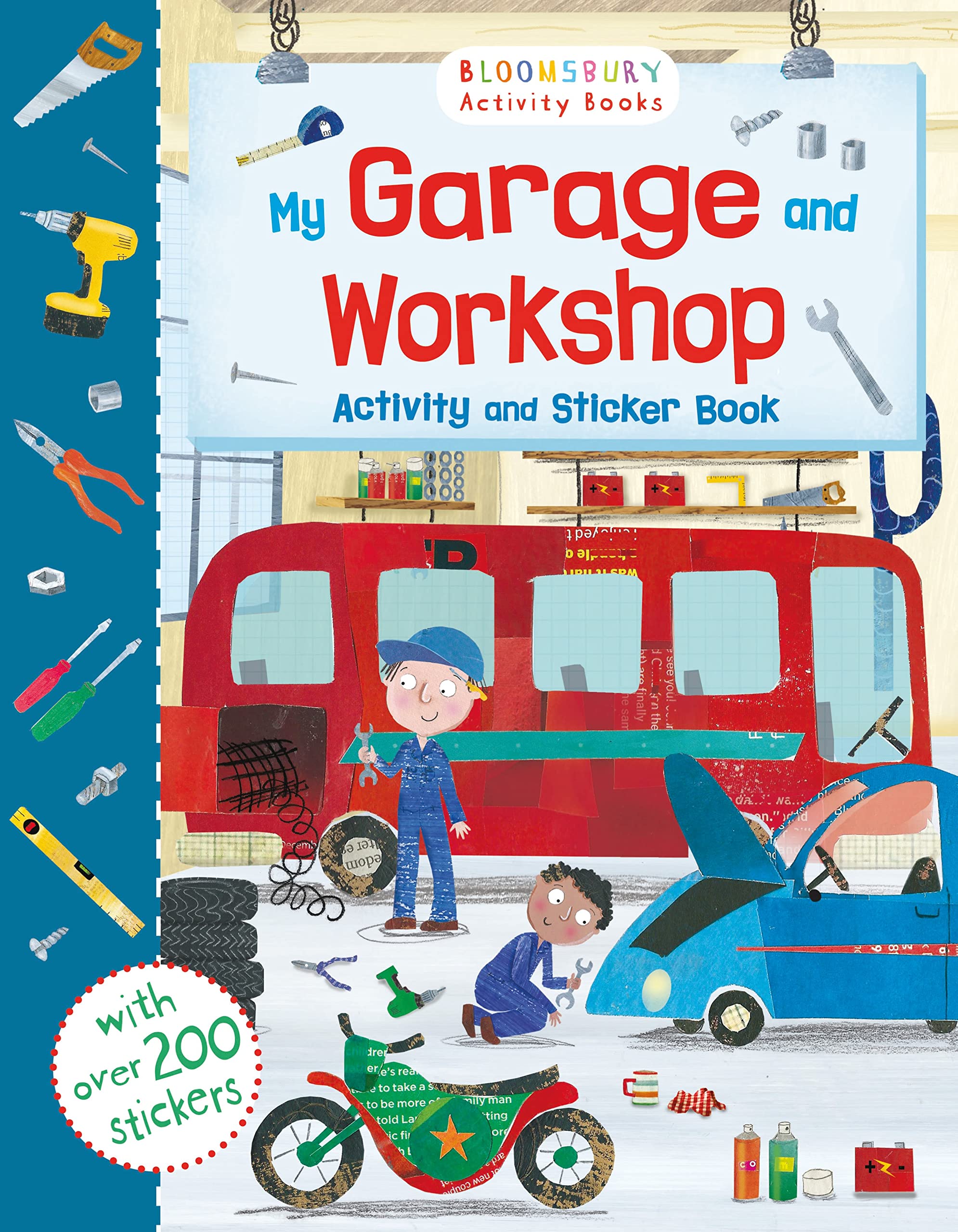 My Garage and Workshop Activity and Sticker Book Tiptoi & Games