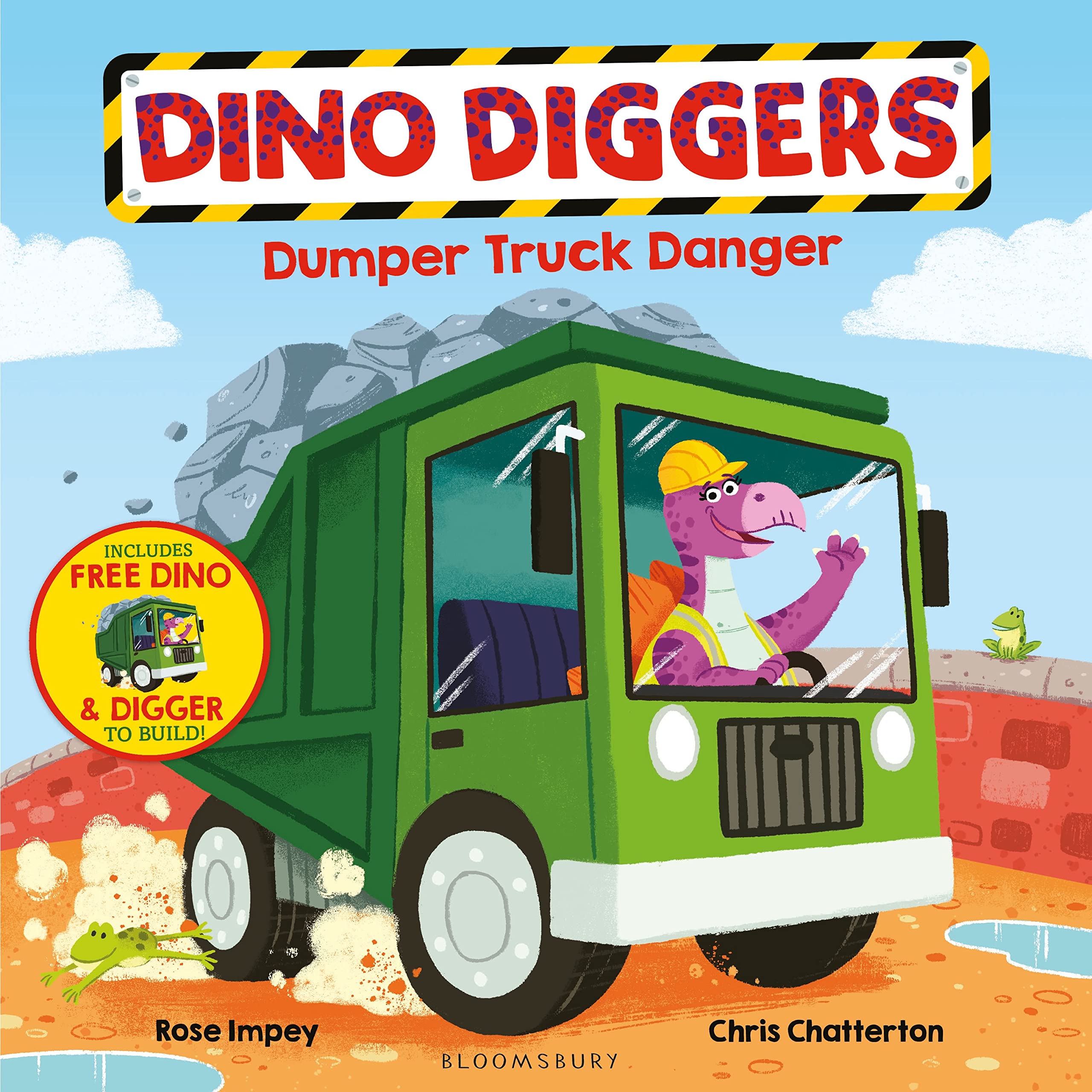 Dumper Truck Danger: Includes free dino & digger to build! (Dino Diggers) Reference Books