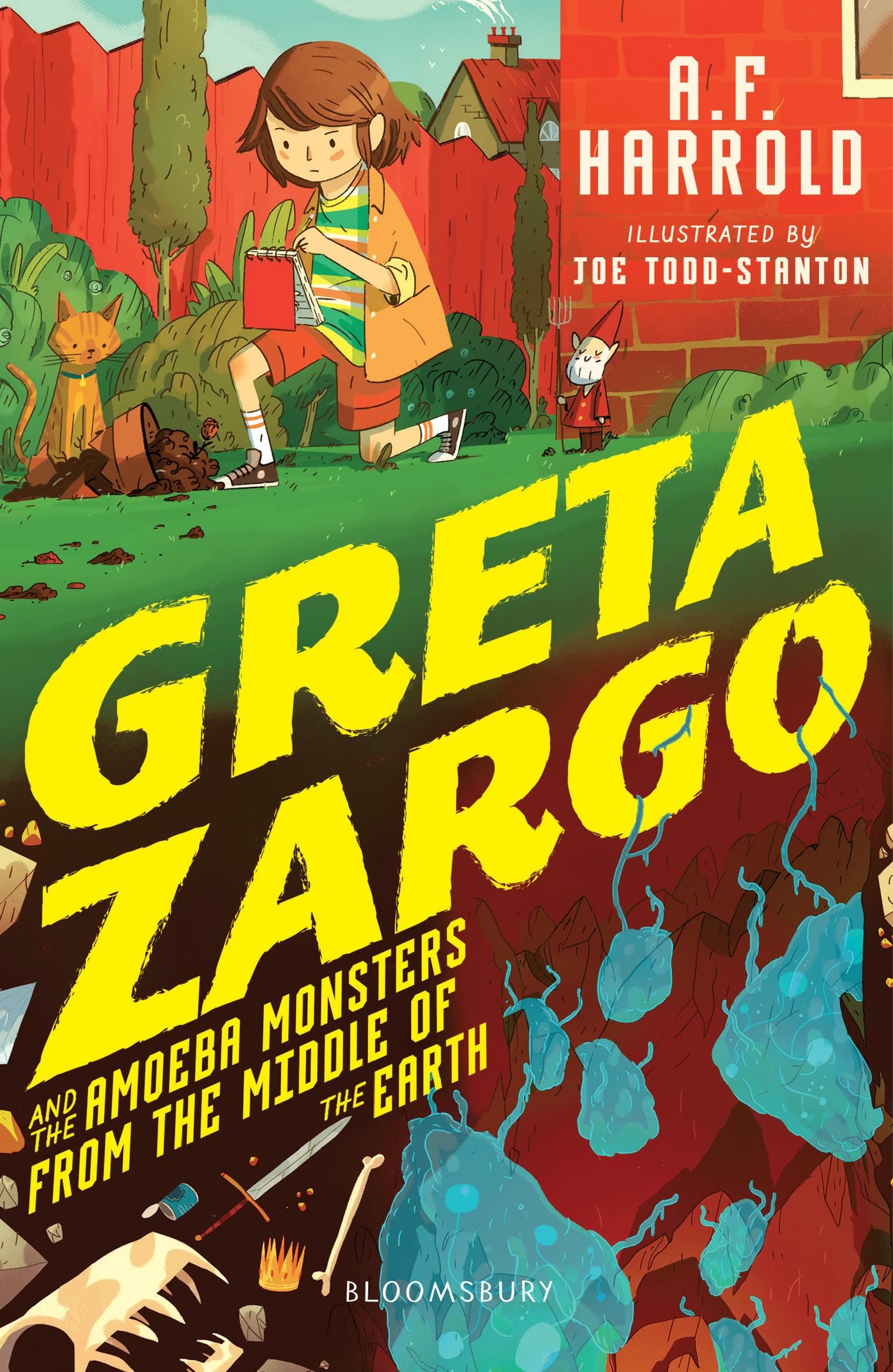 Greta Zargo and the Amoeba Monsters from the Middle of the Earth Novels & Short Stories
