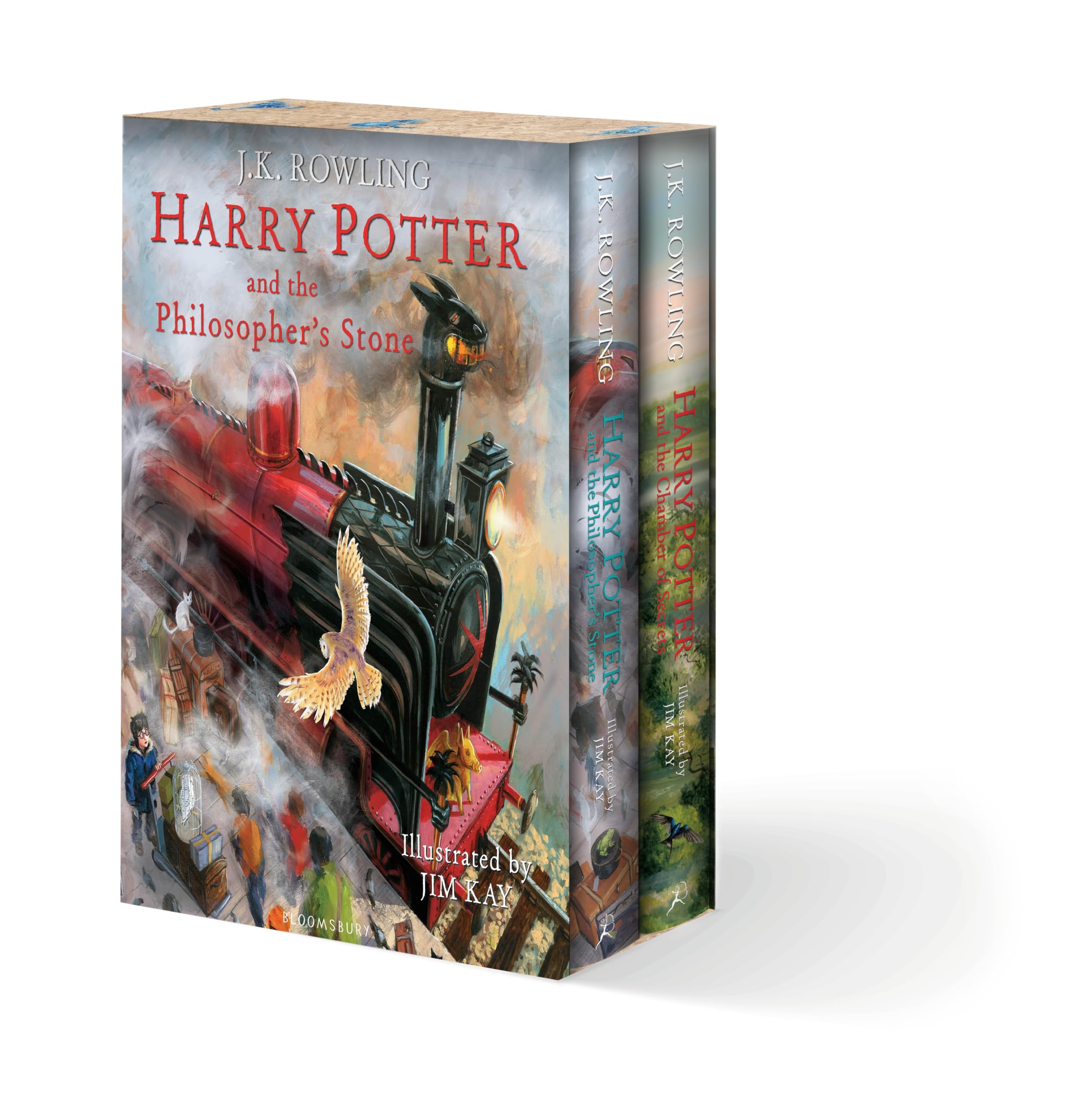 Harry Potter Illustrated Box Set (Harry Potter, 1 - 2) Contemporary literature