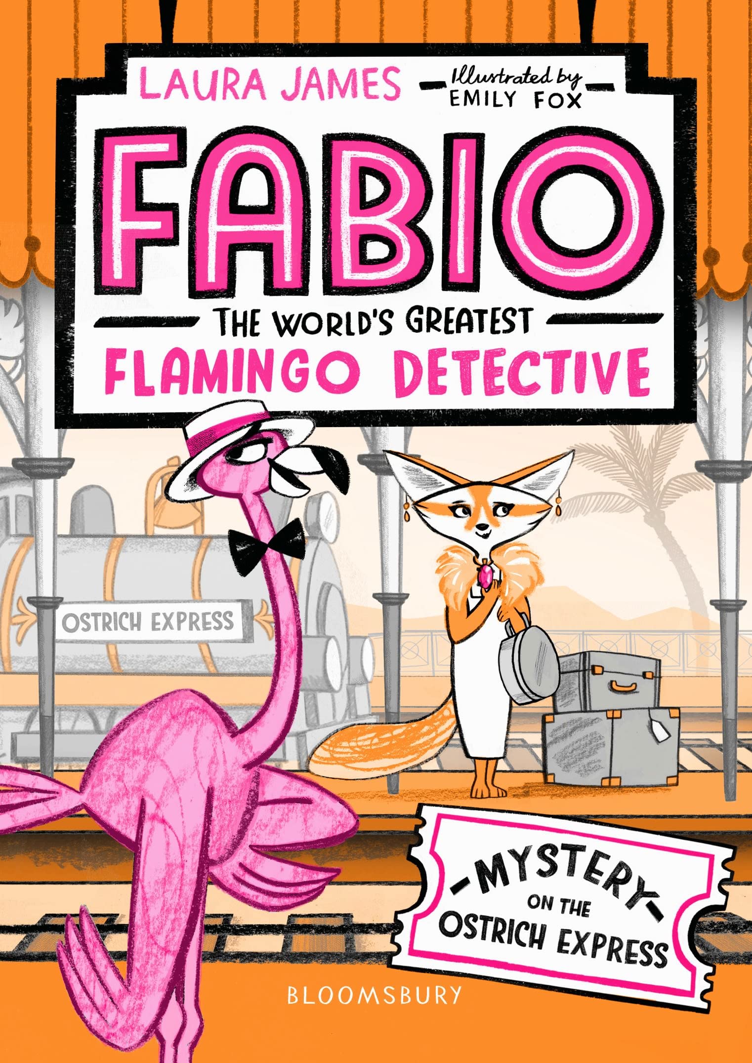 Fabio The World's Greatest Flamingo Detective: Mystery on the Ostrich Express book