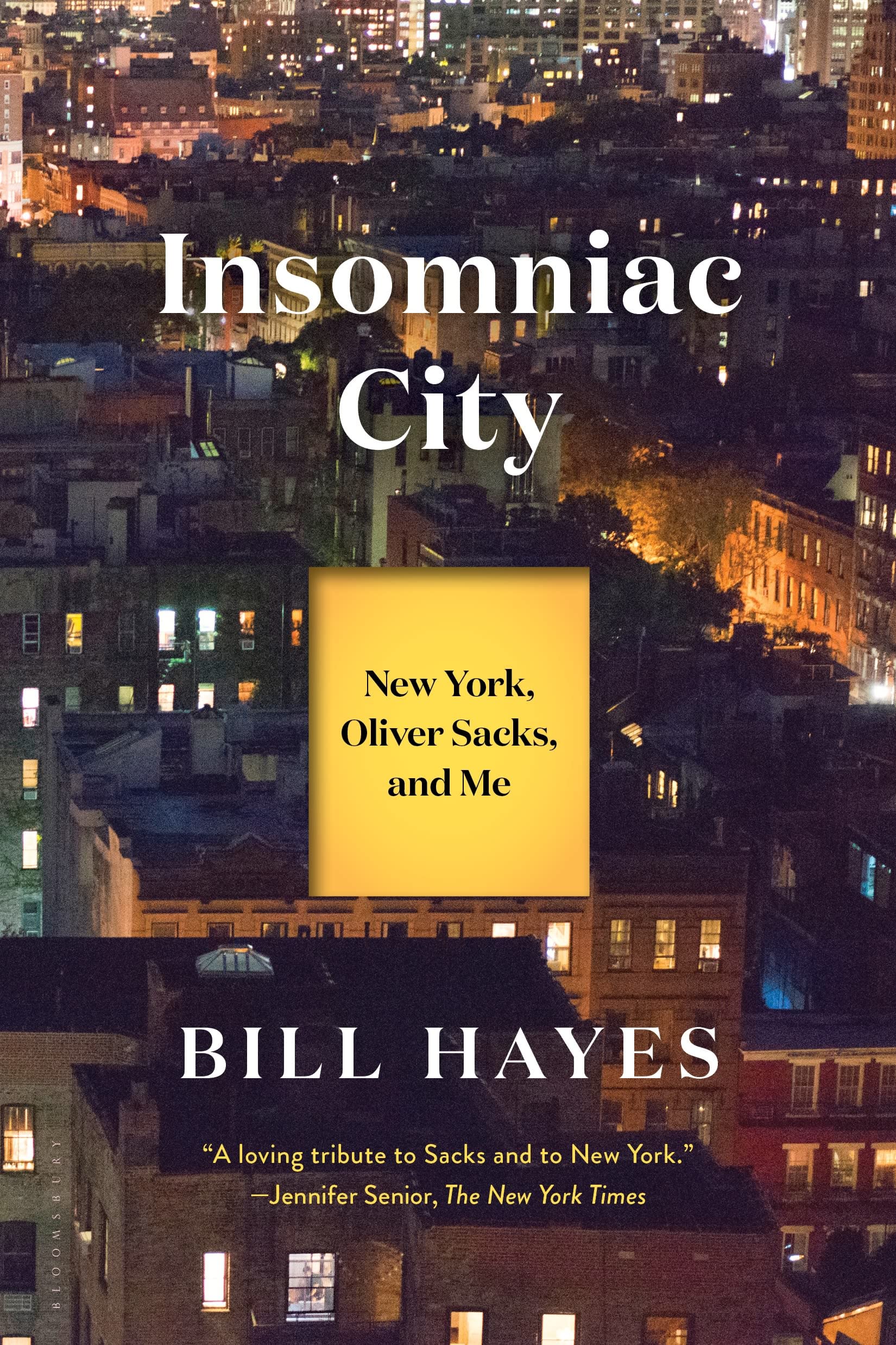 Insomniac City: New York, Oliver Sacks, and Me book
