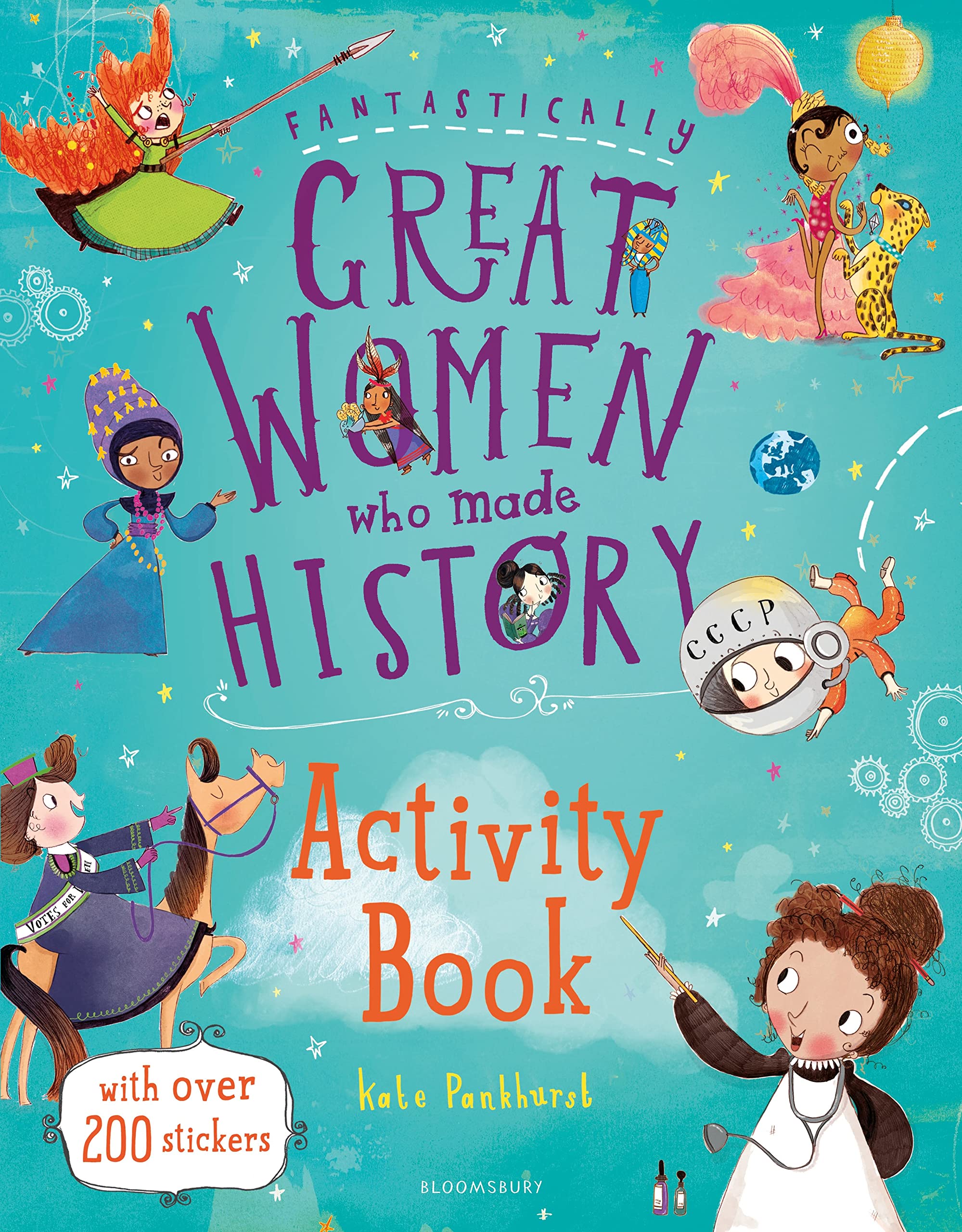Fantastically Great Women Who Made History Activity Book: Activity Book. With over 200 stickers Leisure & Fun