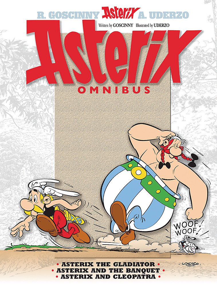 Asterix Omnibus Books 4, 5 & 6: Asterix the Gladiator, Asterix and the Banquet, Asterix and Cleapatora Humour & Satire