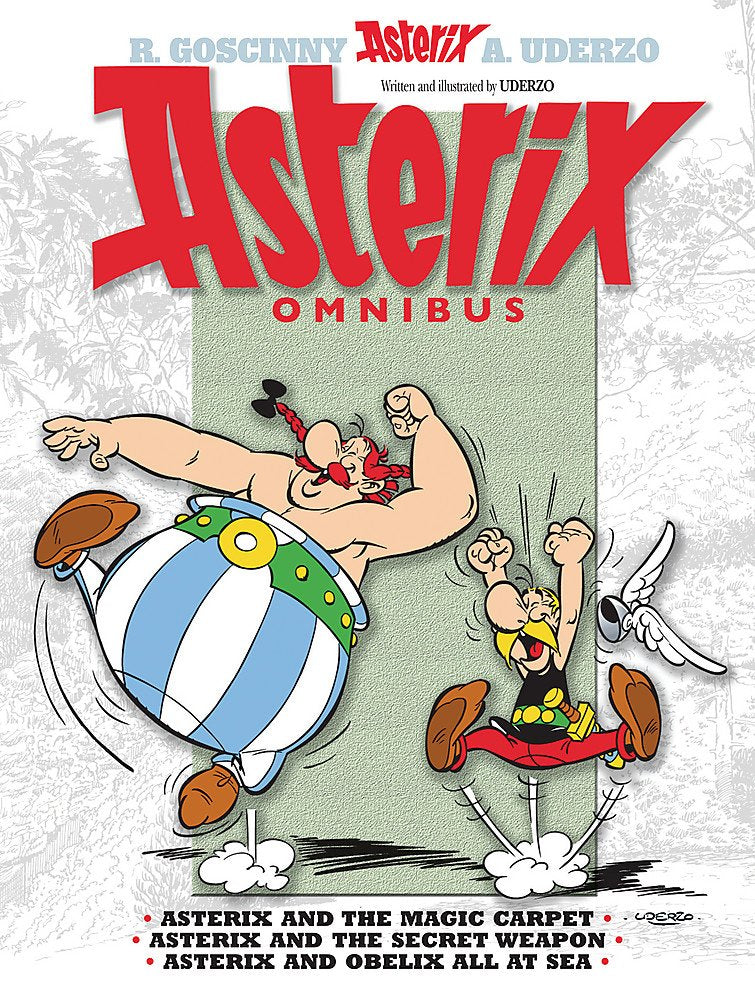 Omnibus 10: Asterix and the Magic Carpet, Asterix and the Secret Weapon, Asterix and Obelix All at Sea book
