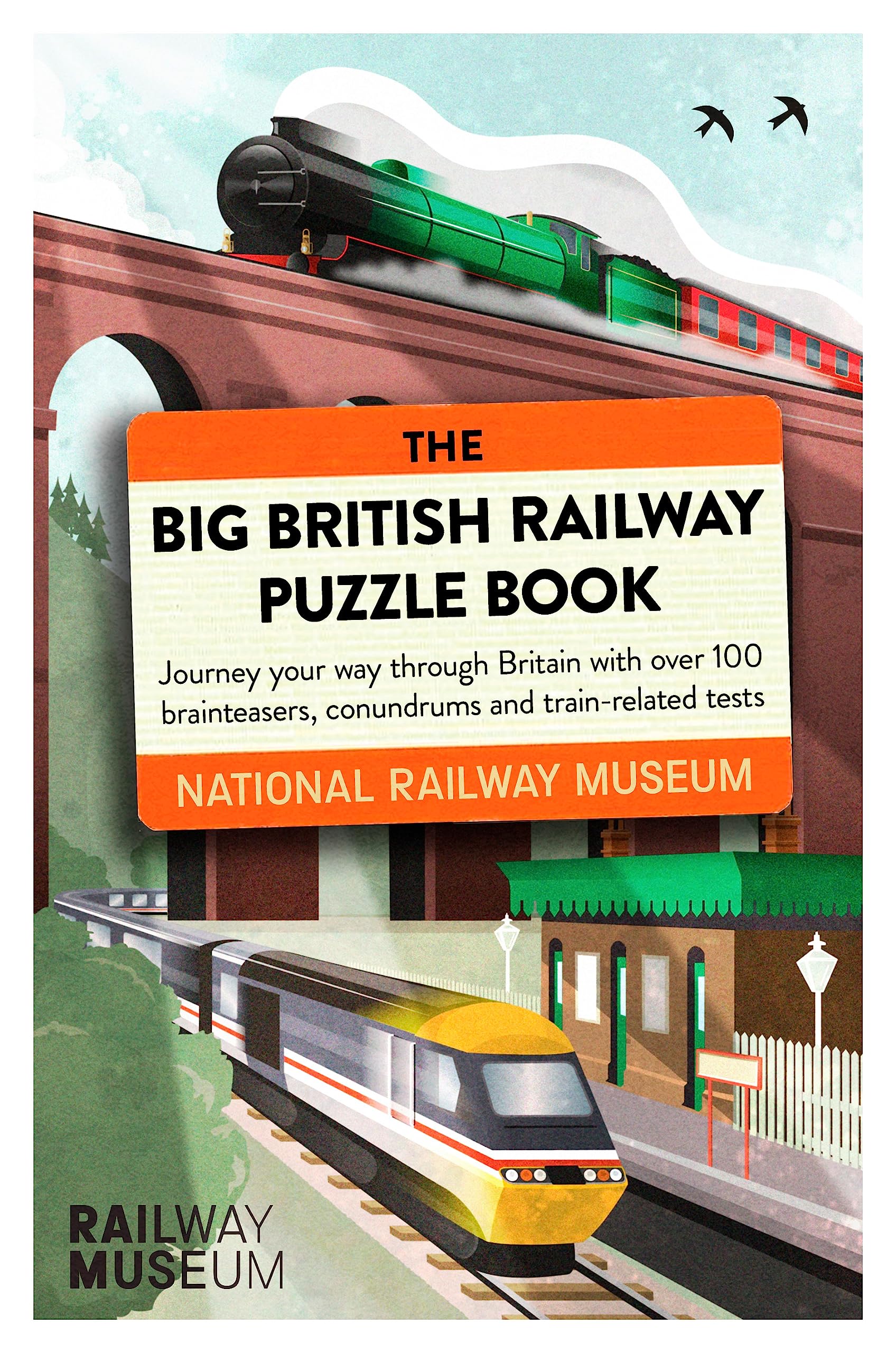 The Big British Railway Puzzle Book Leisure & Fun