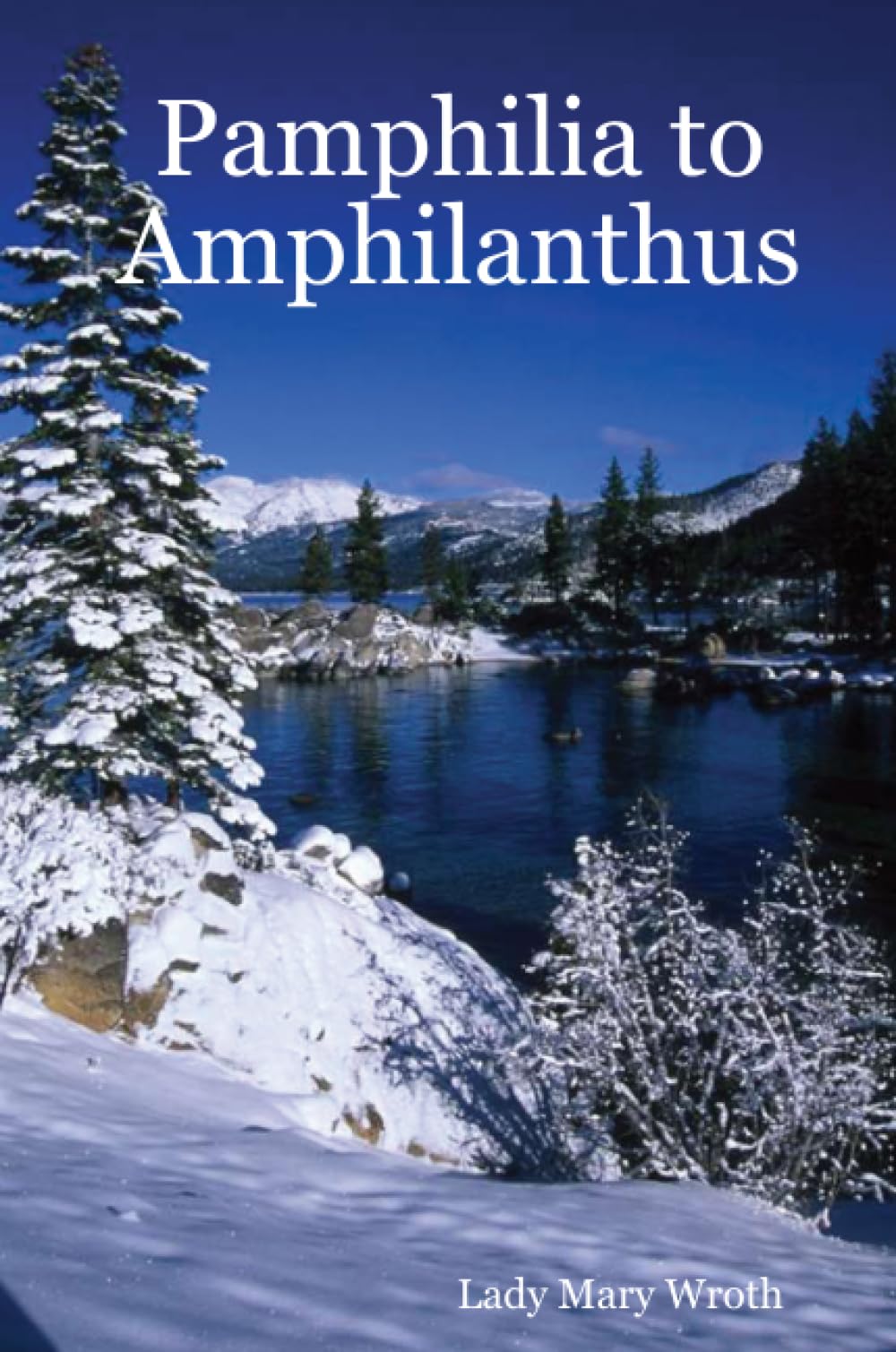 Pamphilia to Amphilanthus book