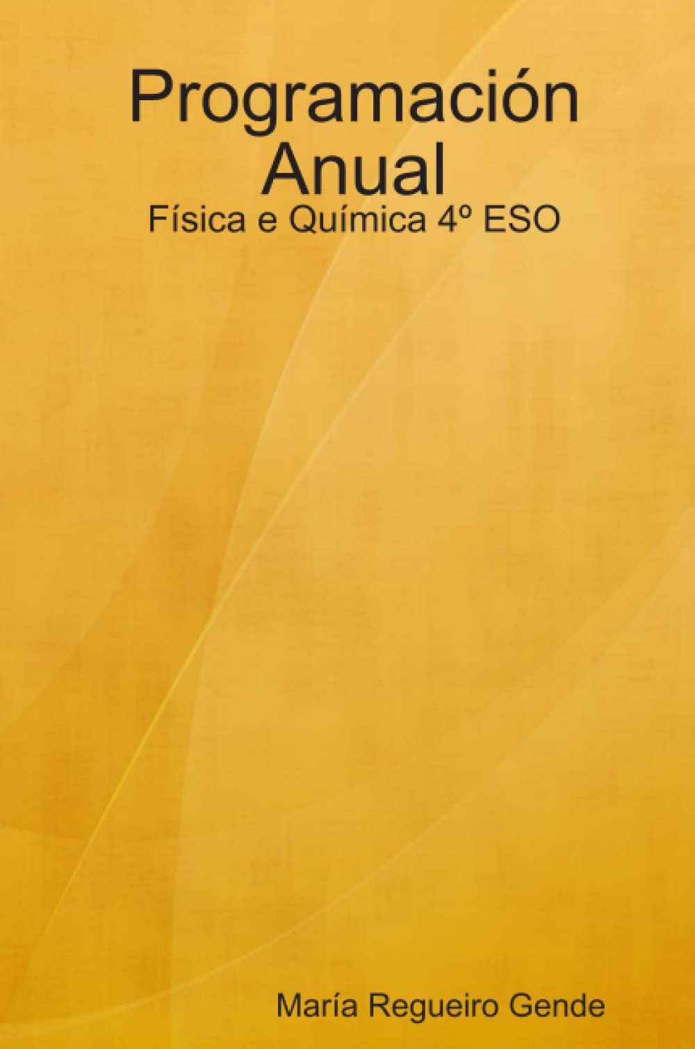 Programación Anual: Física e Química 4º ESO Learning & Reference
