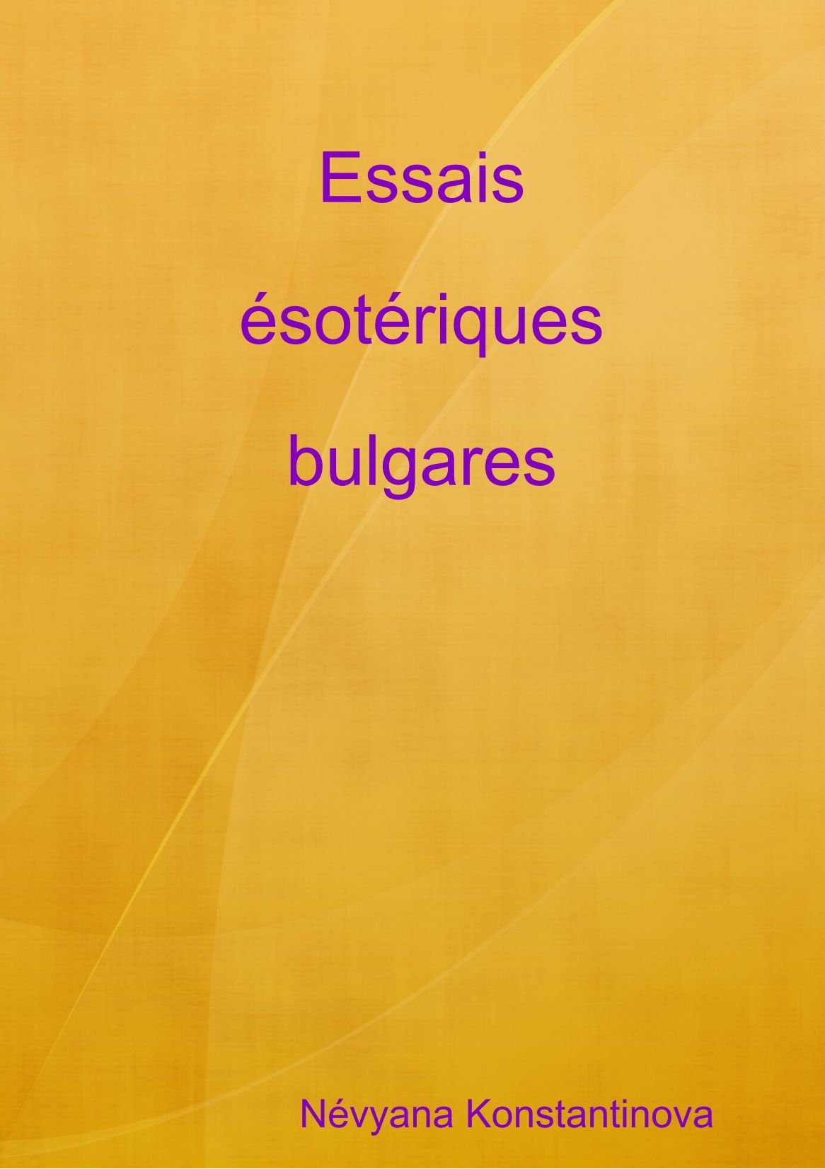Essais ésotériques bulgares Leisure, Home & Garden