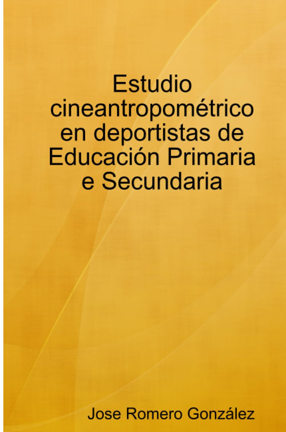Estudio cineantropométrico en deportistas de Educación Primaria e Secundaria Learning & Reference