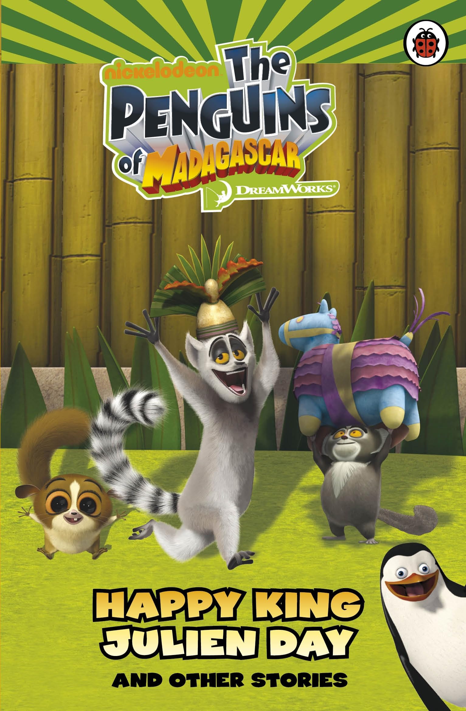 Penguins of Madagascar: Happy King Julien Day and other Stories Chapter Book book