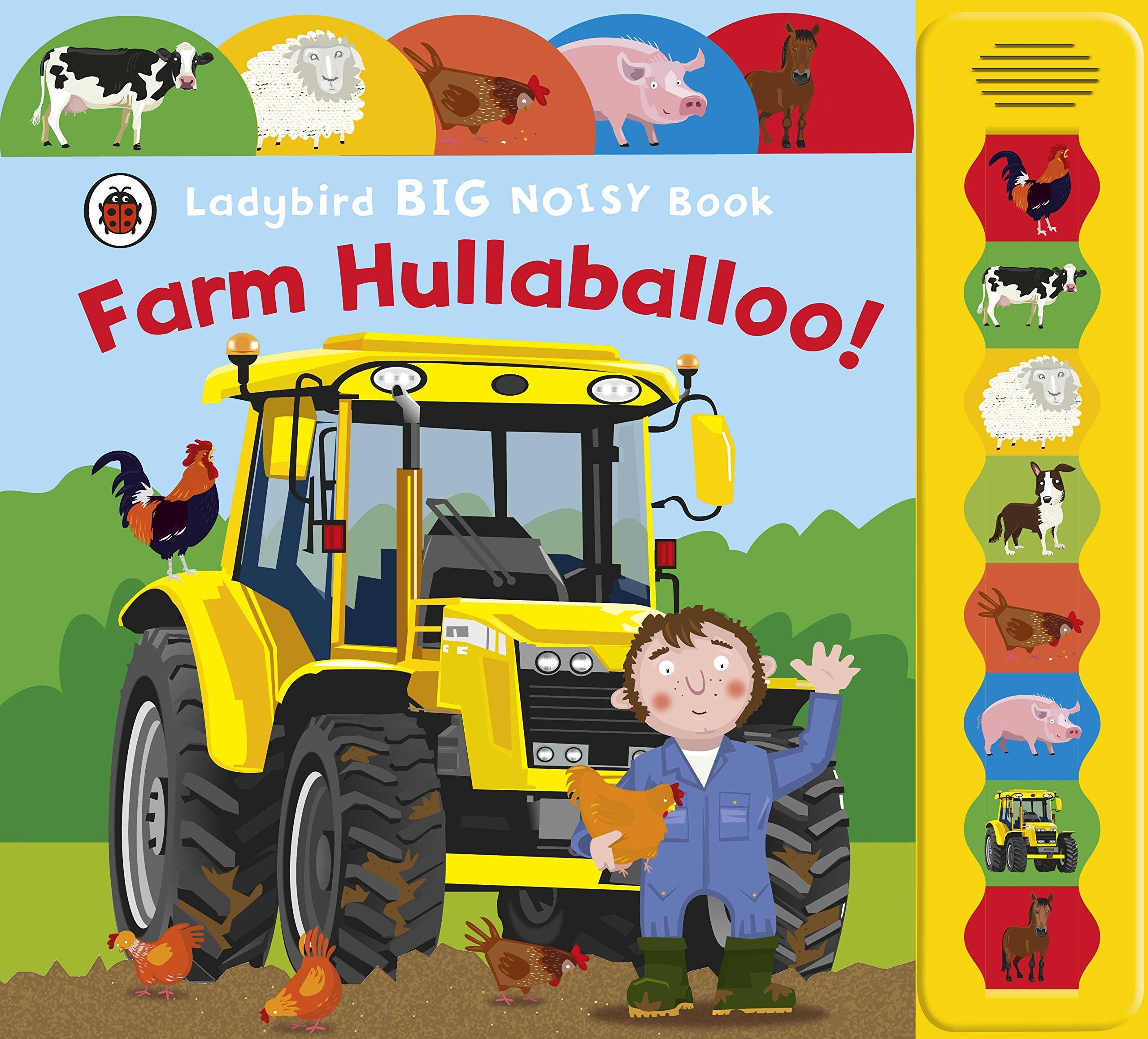 Farm Hullabaloo! Ladybird Big Noisy Book: (Sound Books) Parents & Children