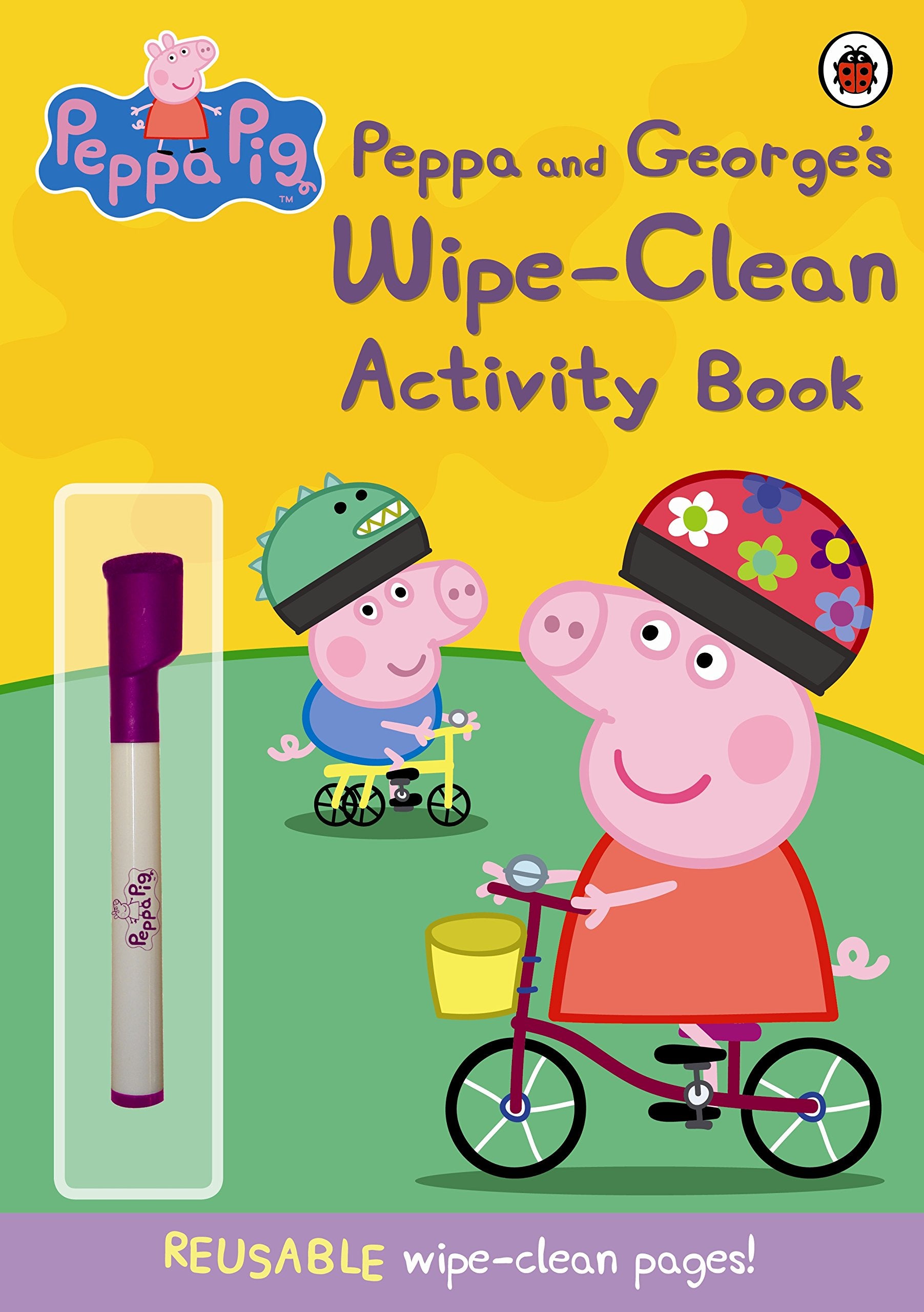 Peppa Pig: Peppa and George's Wipe-Clean Activity Book: Reusable wipe-clean pages! Novels & Short Stories