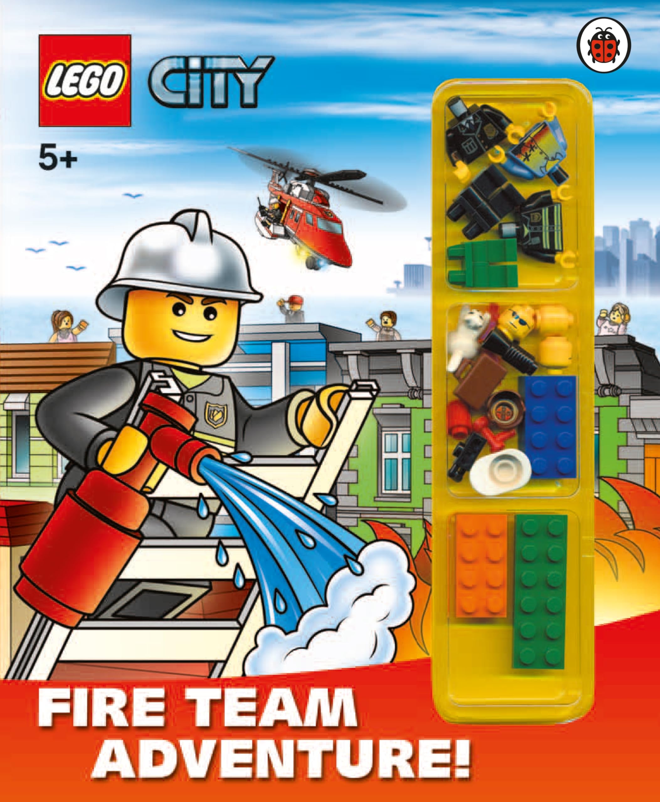 LEGO CITY: Fire Team Adventure! Storybook with minifigures and accessories Novels & Short Stories