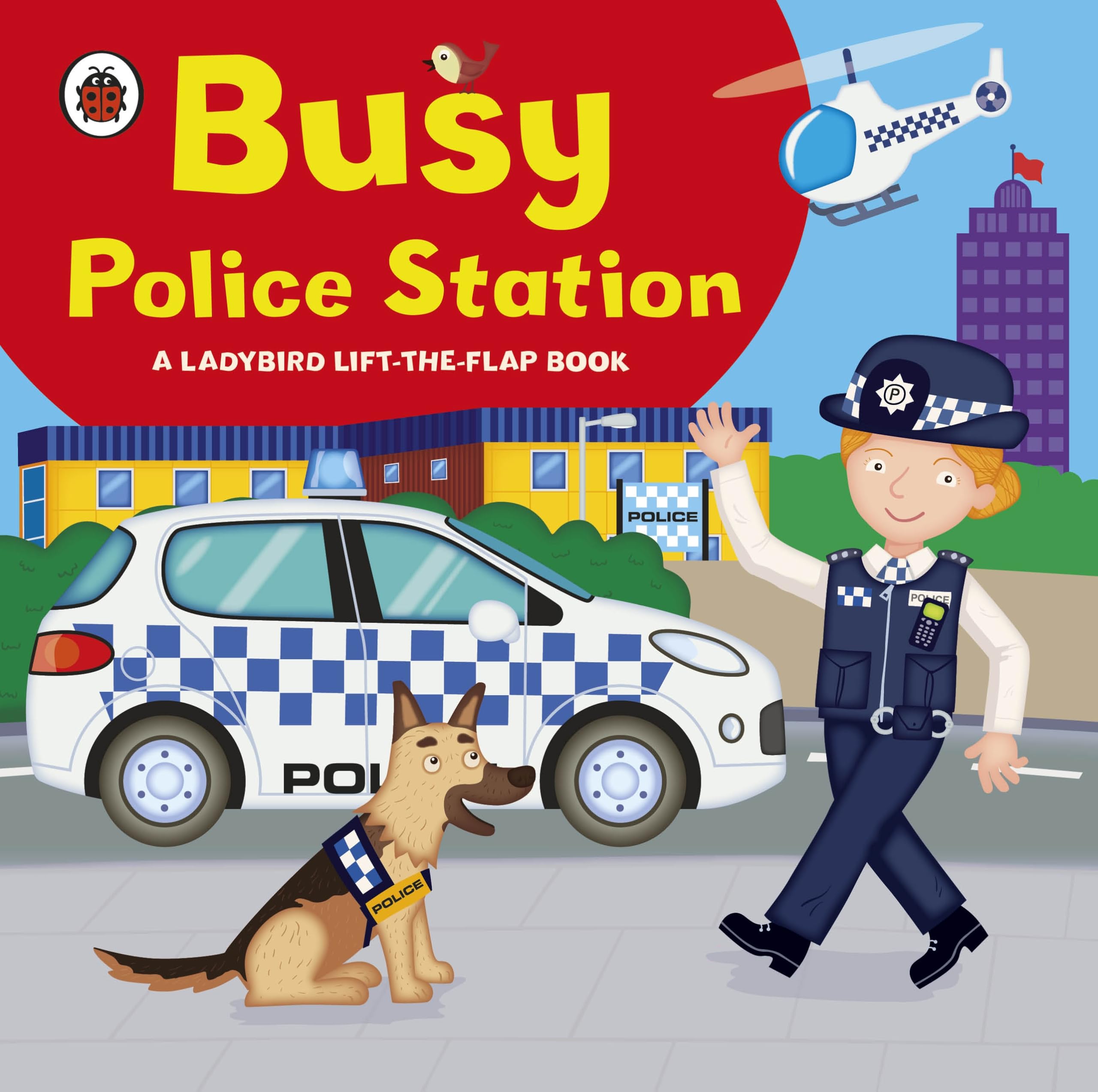 Ladybird lift-the-flap book: Busy Police Station Parents & Children