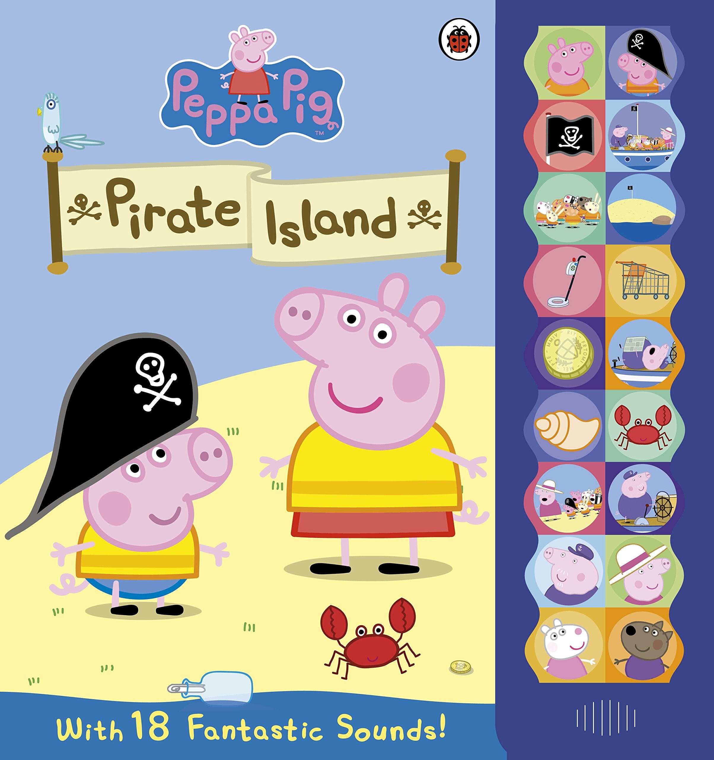 Peppa Pig: On Pirate Island Sound Book Novels & Short Stories