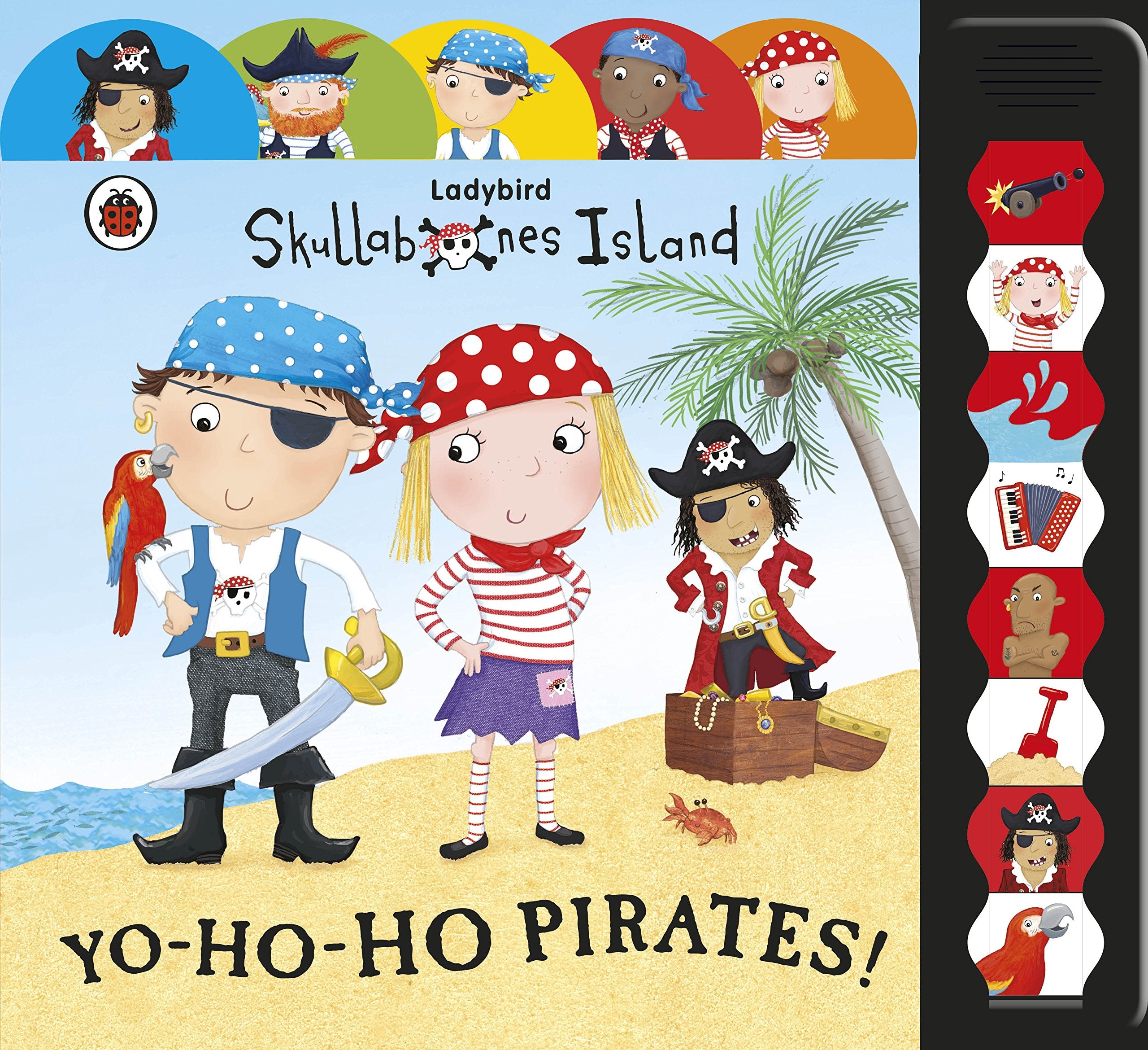 Ladybird Big Noisy Book - Skullabones Island: Yo-ho-ho Pirates! Non-fiction