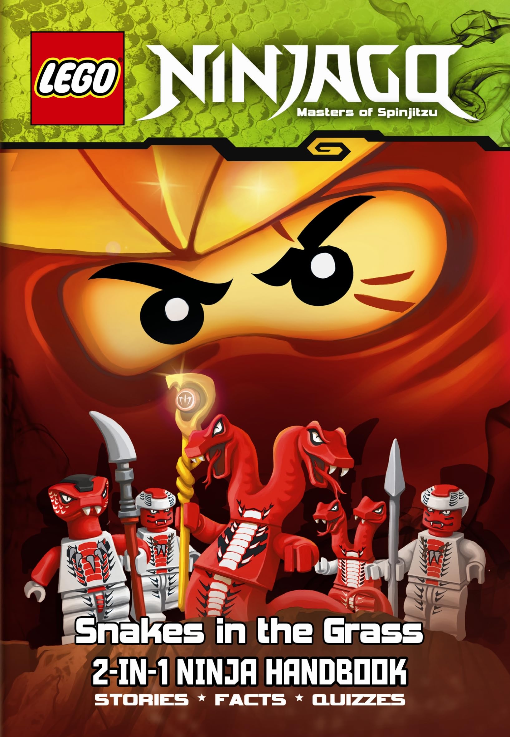 LEGO Ninjago 2-in-1 Ninja Handbook: The Bravest Ninja of All/Snakes in the Grass book