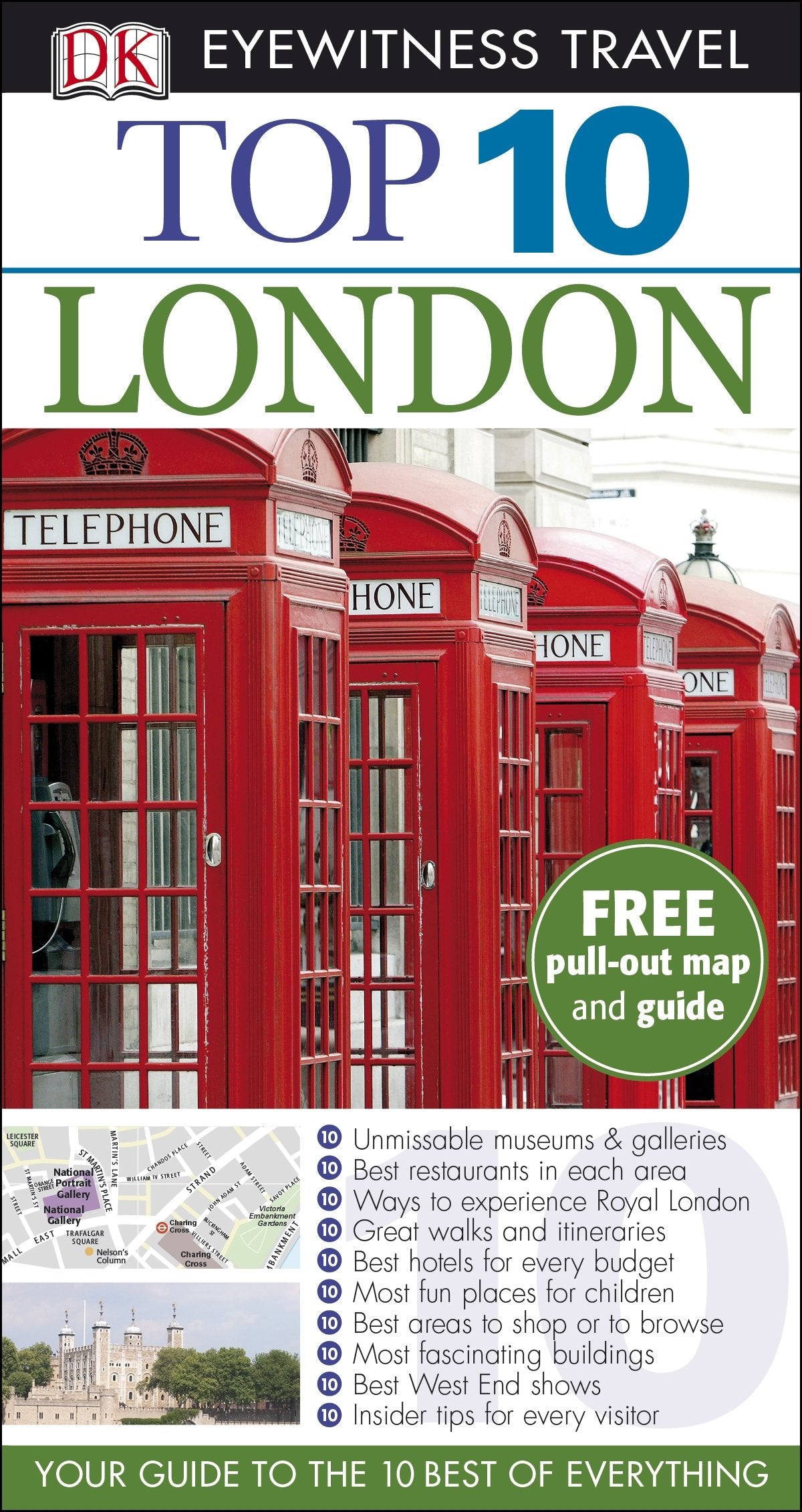 Eyewitness Top 10 Travel Guide: London: Your Guide to the 10 Best of Everything (DK Eyewitness Top 10 Travel Guide) Leisure, Home & Garden