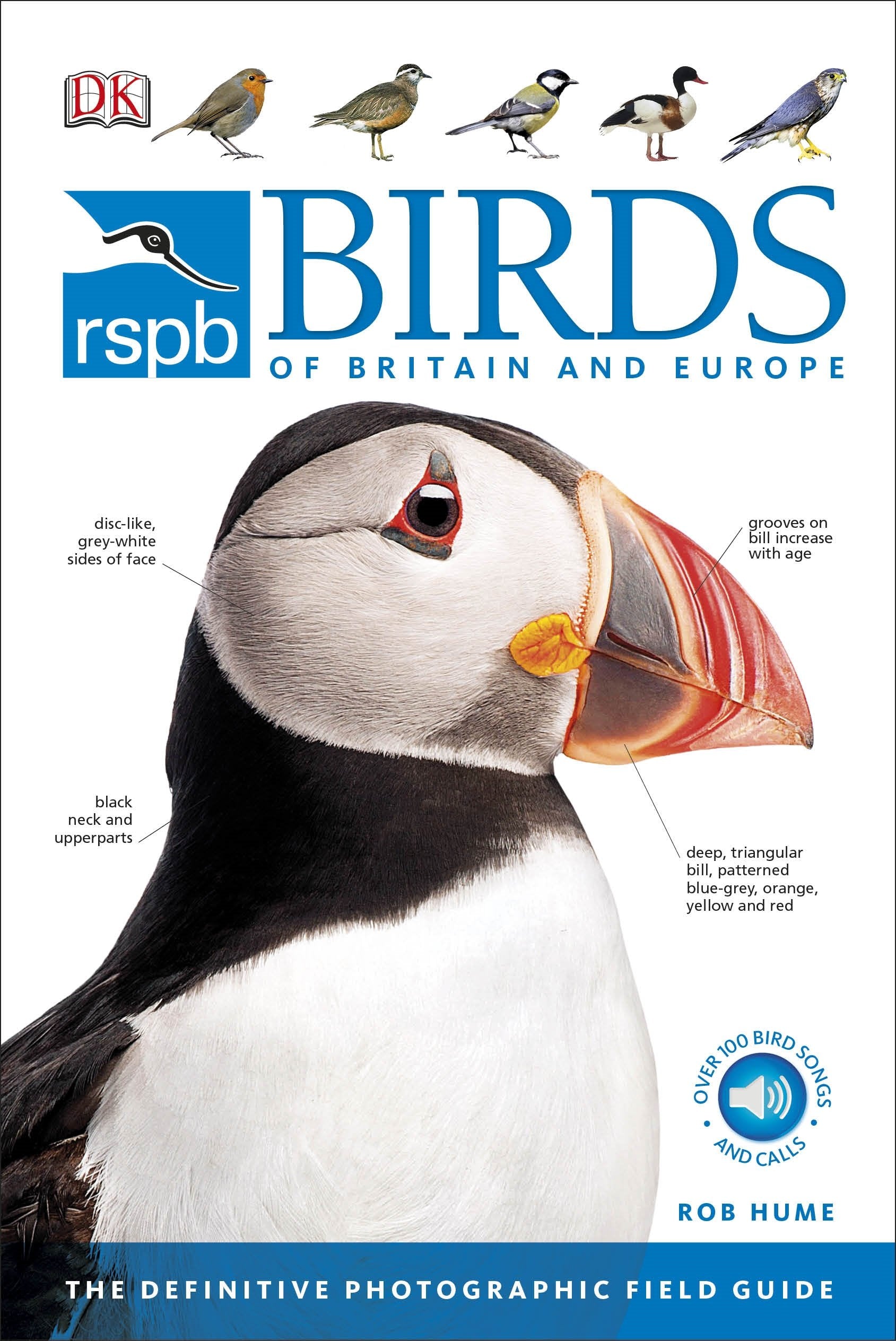 RSPB Birds of Britain and Europe: The Definitive Photographic Field Guide: Over 100 Bird songs and calls Leisure, Home & Garden