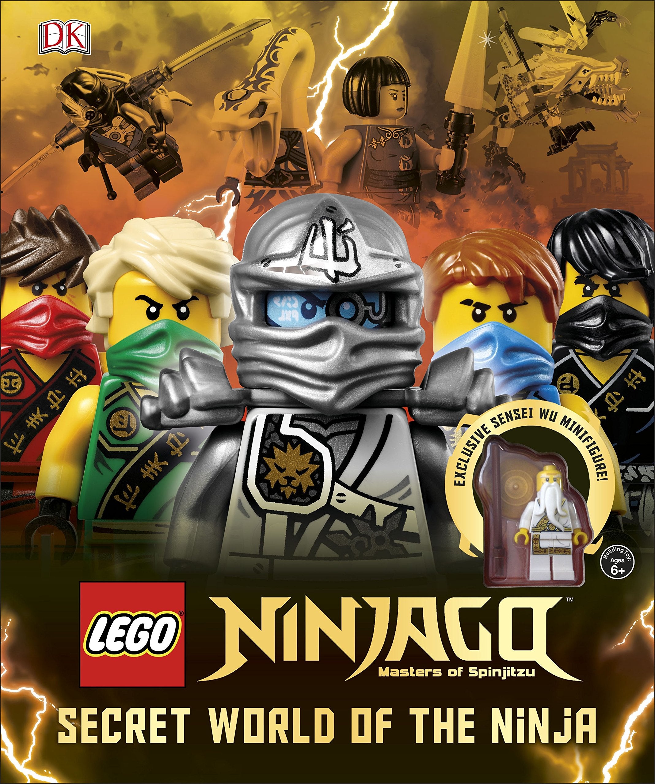 DK: LEGO (R) Ninjago Secret World of the Ninja Tiptoi & Games