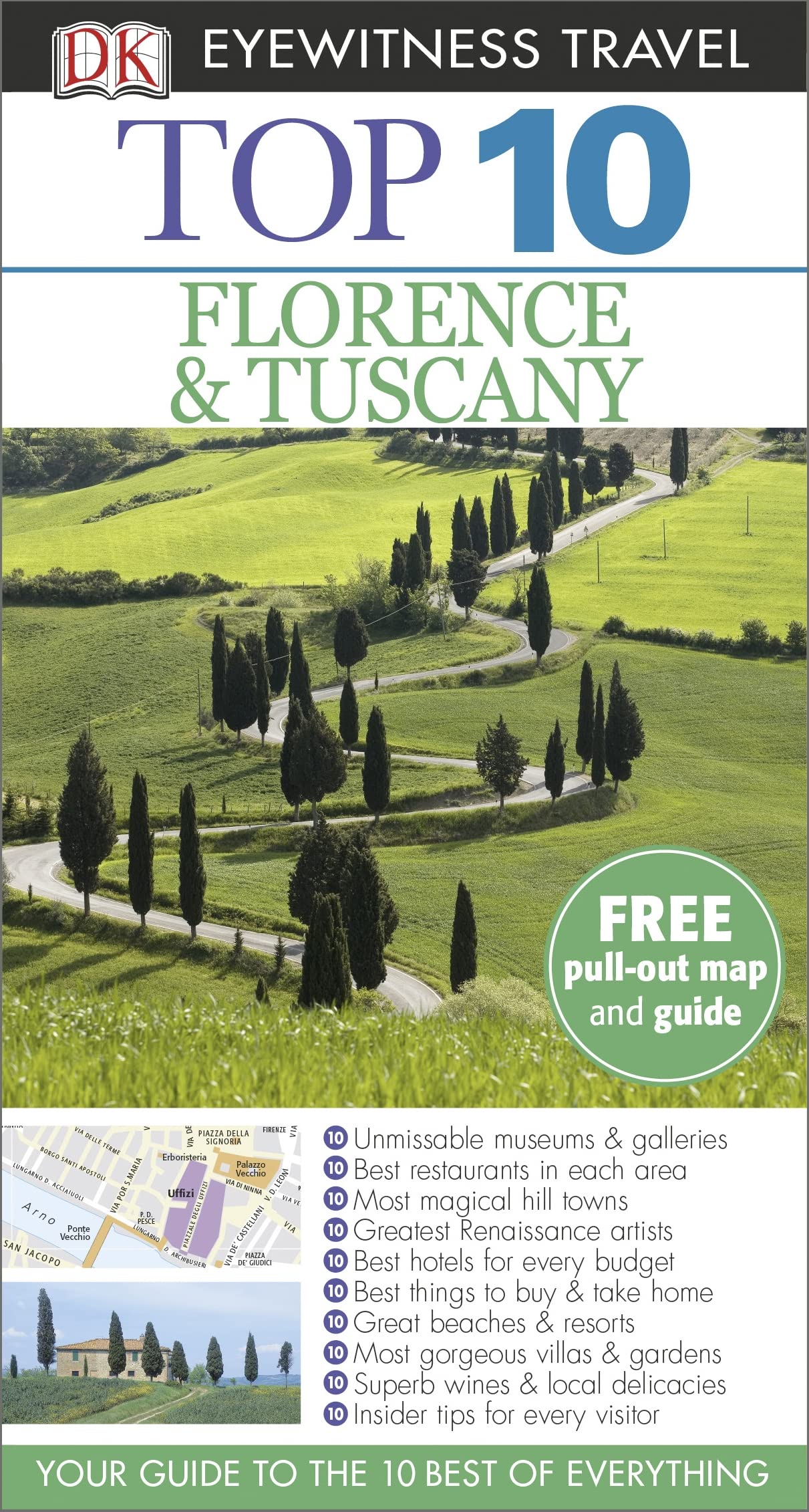 DK Eyewitness Top 10 Travel Guide: Florence & Tuscany: Eyewitness Travel Guide 2013 Leisure, Home & Garden